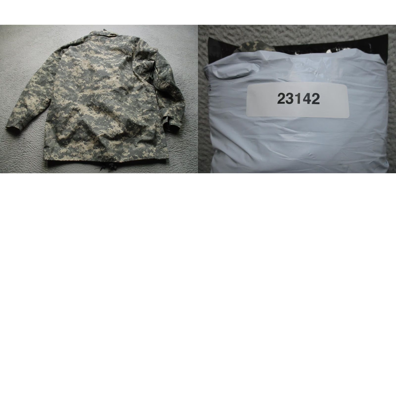 Industrie Tennier Industries Parka Jacket Mens M Gray Camo ECWCS Cold Weather Hooded Size US M / EU 48-50 / 2 - 8 Thumbnail