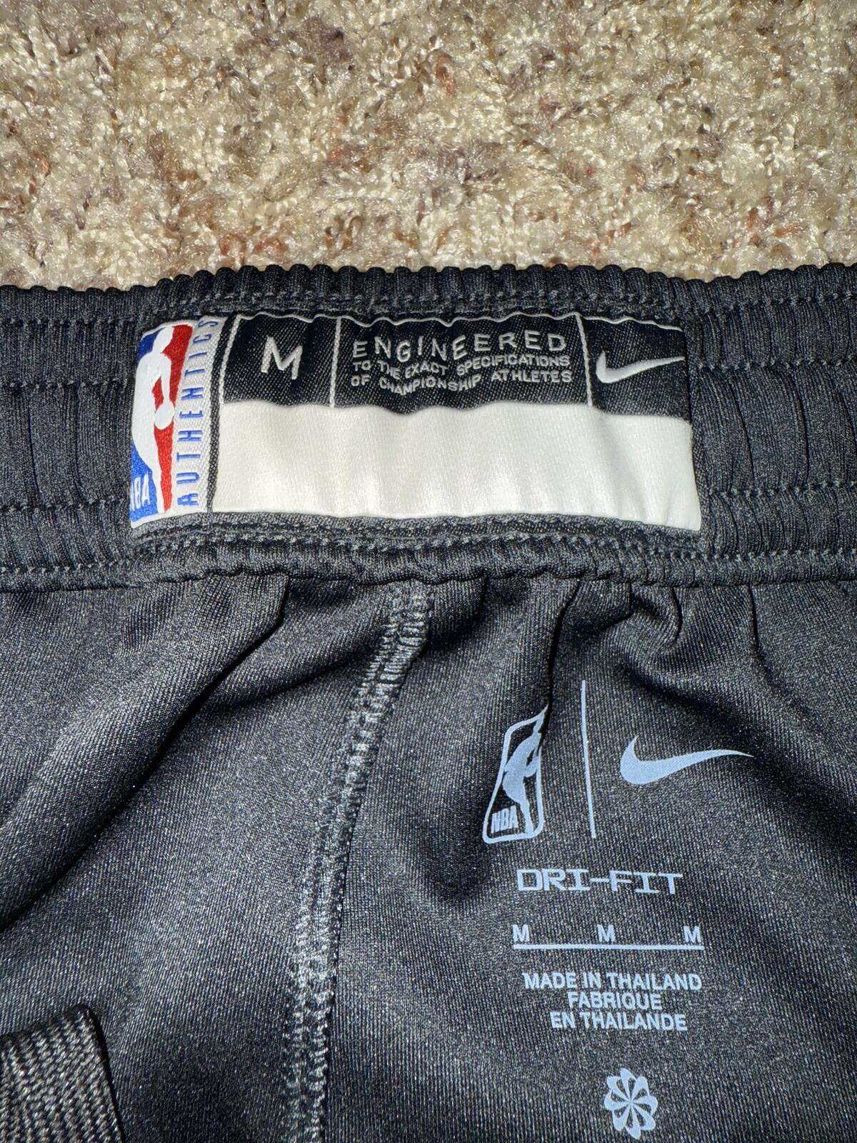 Nike Nike Utah Jazz Tear Away Dri Fit NBA Player Basketball Pants Size US 32 / EU 48 - 2 Thumbnail