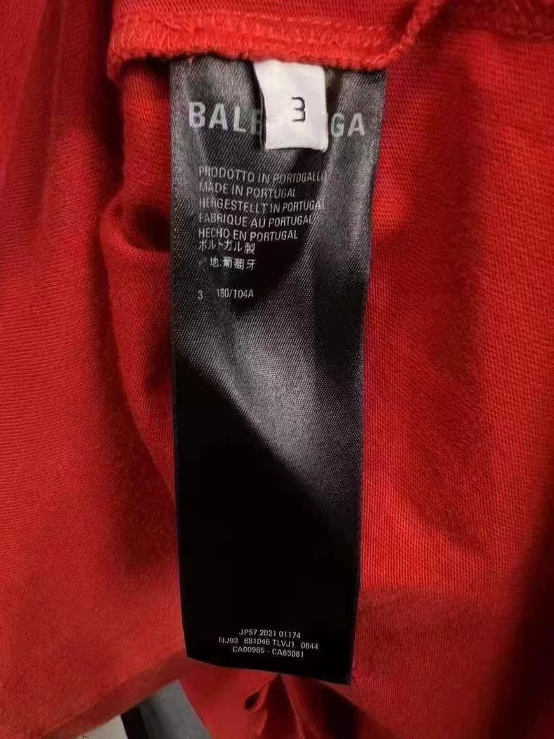Balenciaga Balenciaga Double b-damaged long sleeve Size US L / EU 52-54 / 3 - 5 Thumbnail