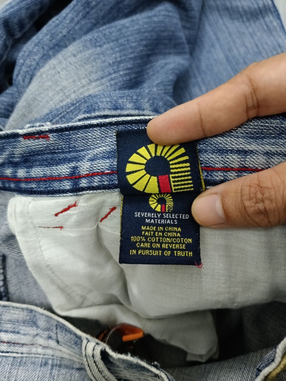 Akademiks BAGGY SICK🔥AKADEMIKS DENIM PANTS Size US 33 - 7 Thumbnail