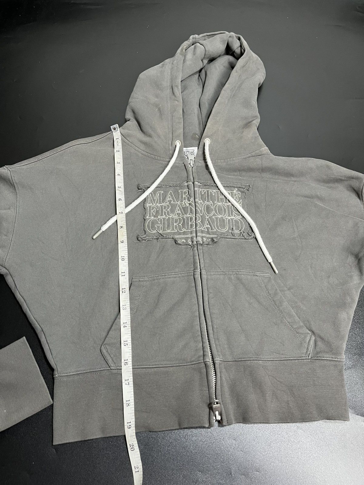 If Six Was Nine × Le Grande Bleu (L.G.B.) × Marithe + Francois Girbaud Marithe Francois Girbaud Crop Hood Size US M / EU 48-50 / 2 - 9 Thumbnail