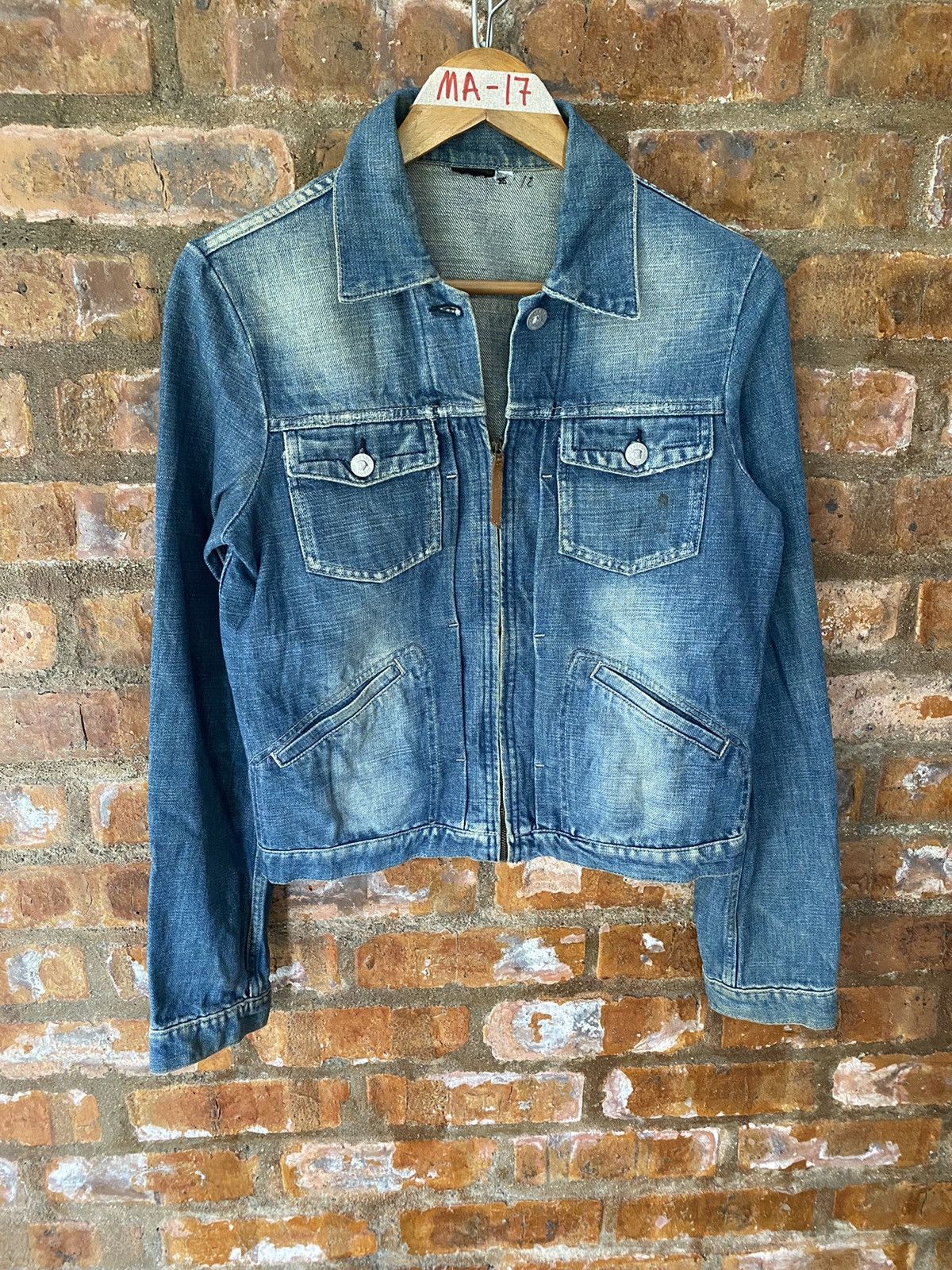 Versace Jeans Couture 1990s Denim Jacket Size S / US 4 / IT 40 - 2 Thumbnail