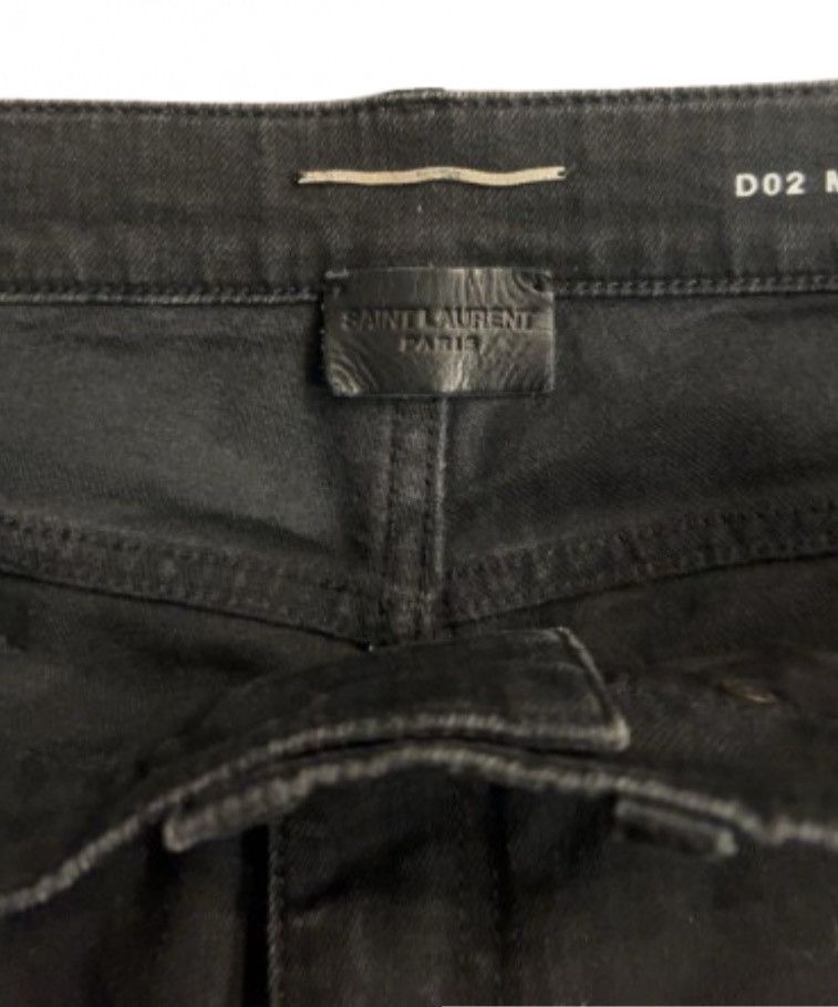 Saint Laurent Paris Saint Laurent D02 M/SK-LW (in black) Size US 29 - 4 Thumbnail