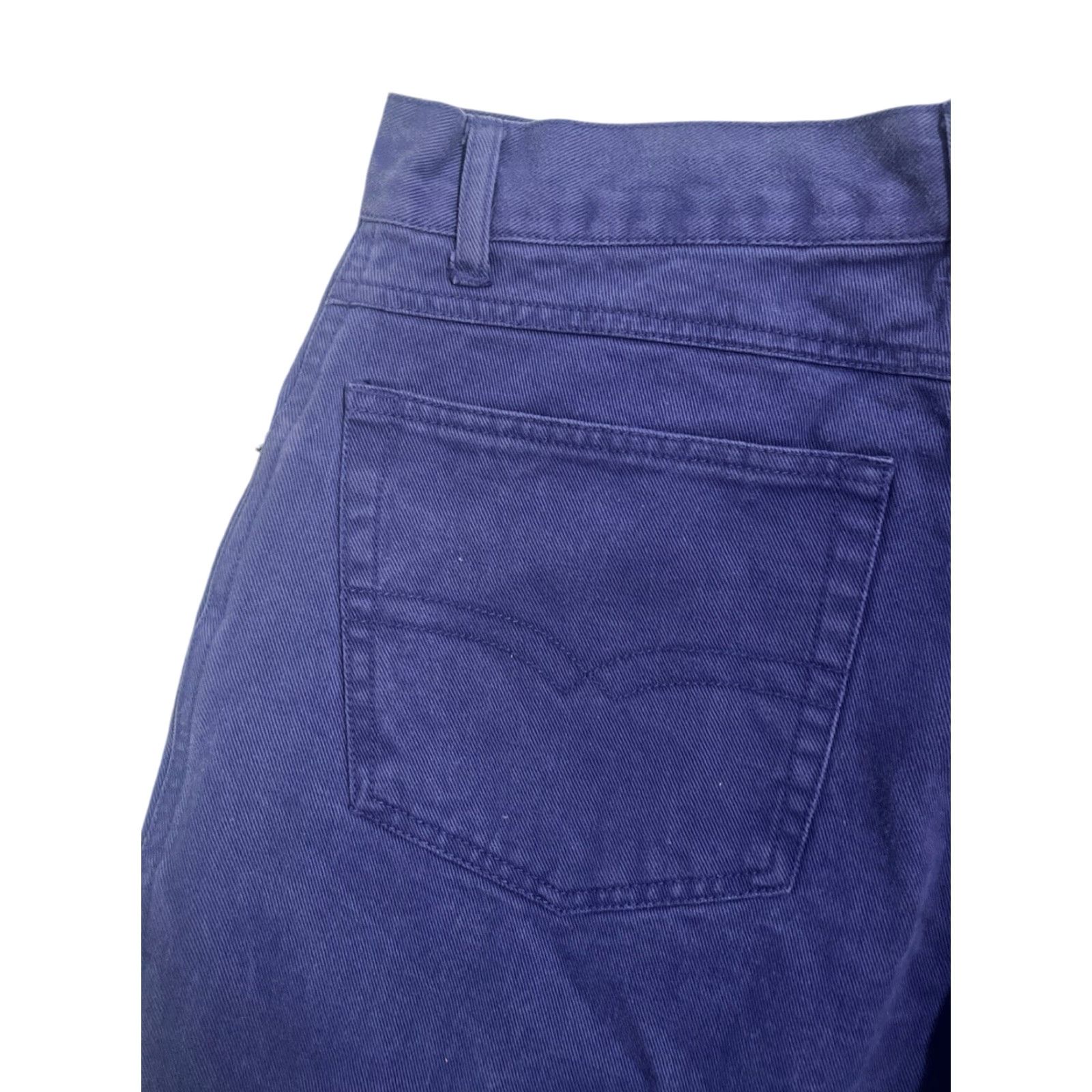 Bugle Boy VINTAGE Bugle Boy Purple Jean Denim Shorts Mens 32 90s Deadstock NWT Denim Cotton 15.5” Waist 32 Rise 12” Inseam 10” 11.5" Leg Opening Mens Size US 32 / EU 48 - 6 Thumbnail