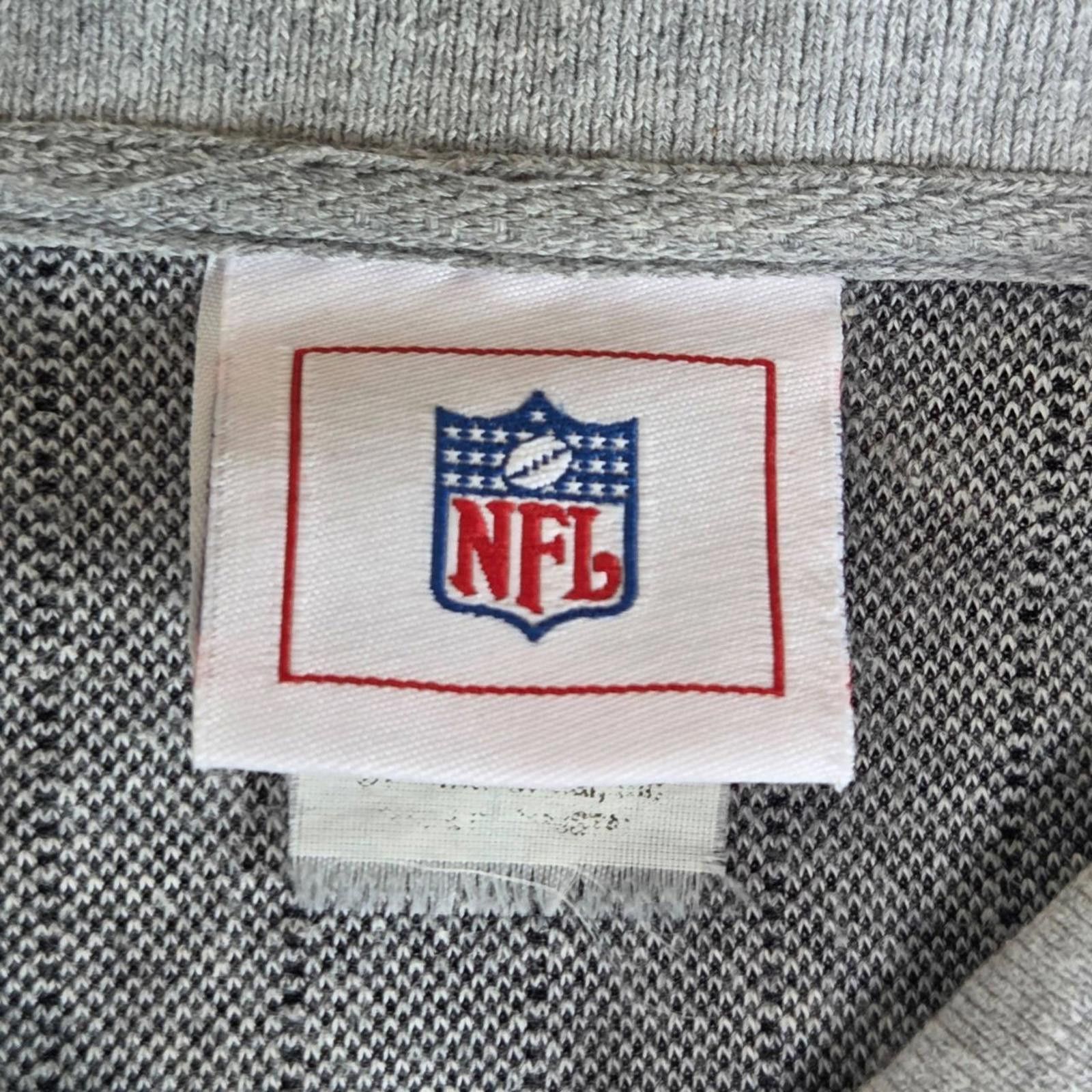 NFL VTG NFL Team Apparel Men's Green Bay Packers Polo XL Gray Size US XL / EU 56 / 4 - 3 Thumbnail