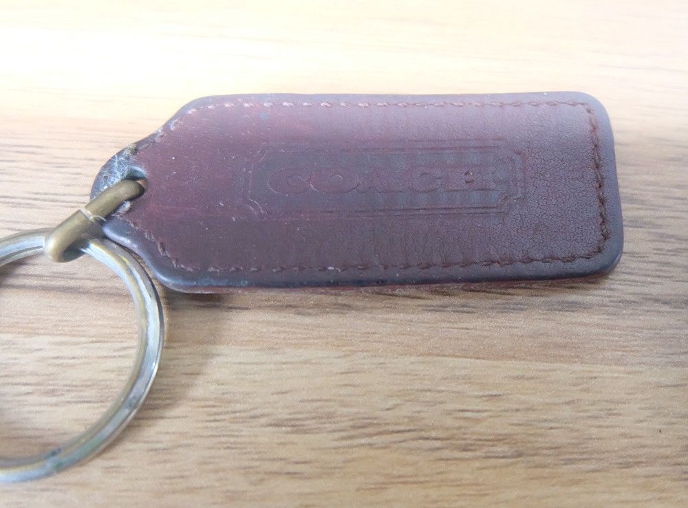 Coach Coach Leather Tag Keychain Size ONE SIZE - 2 Thumbnail