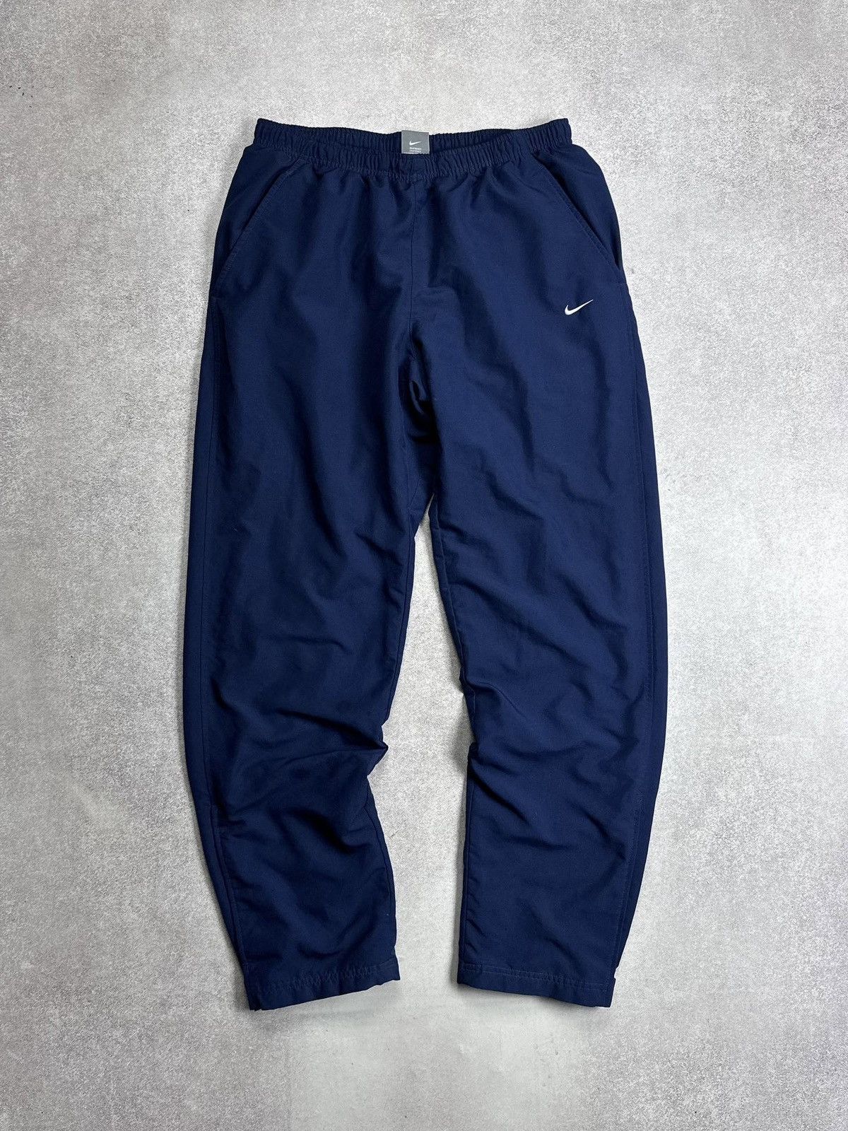 Nike Vintage Nike Swoosh Nylon Flared Y2K Track Pants XL Size US 34 / EU 50 - 1 Thumbnail