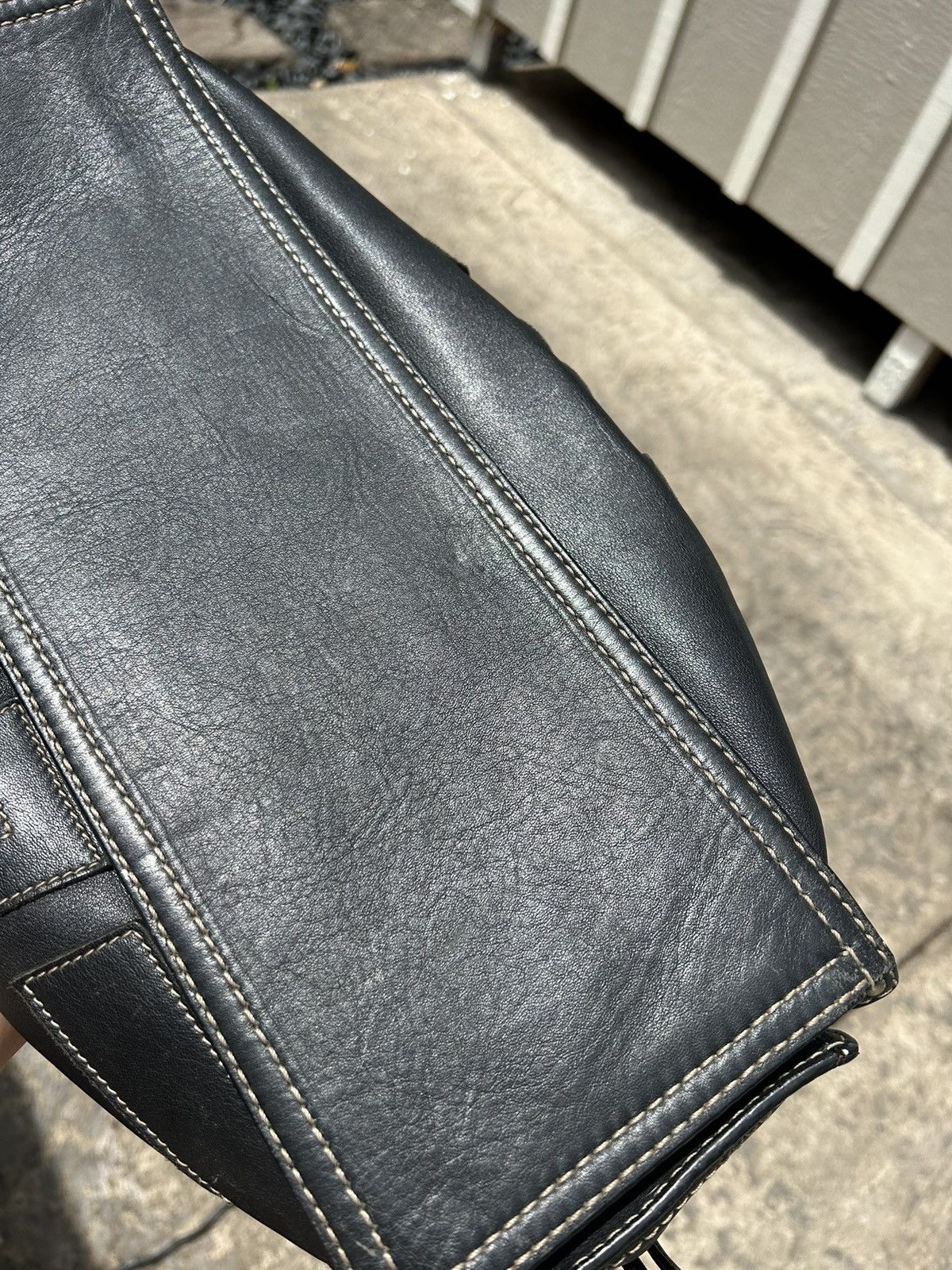 Loewe Loewe Black Leather Bag Size ONE SIZE - 7 Thumbnail