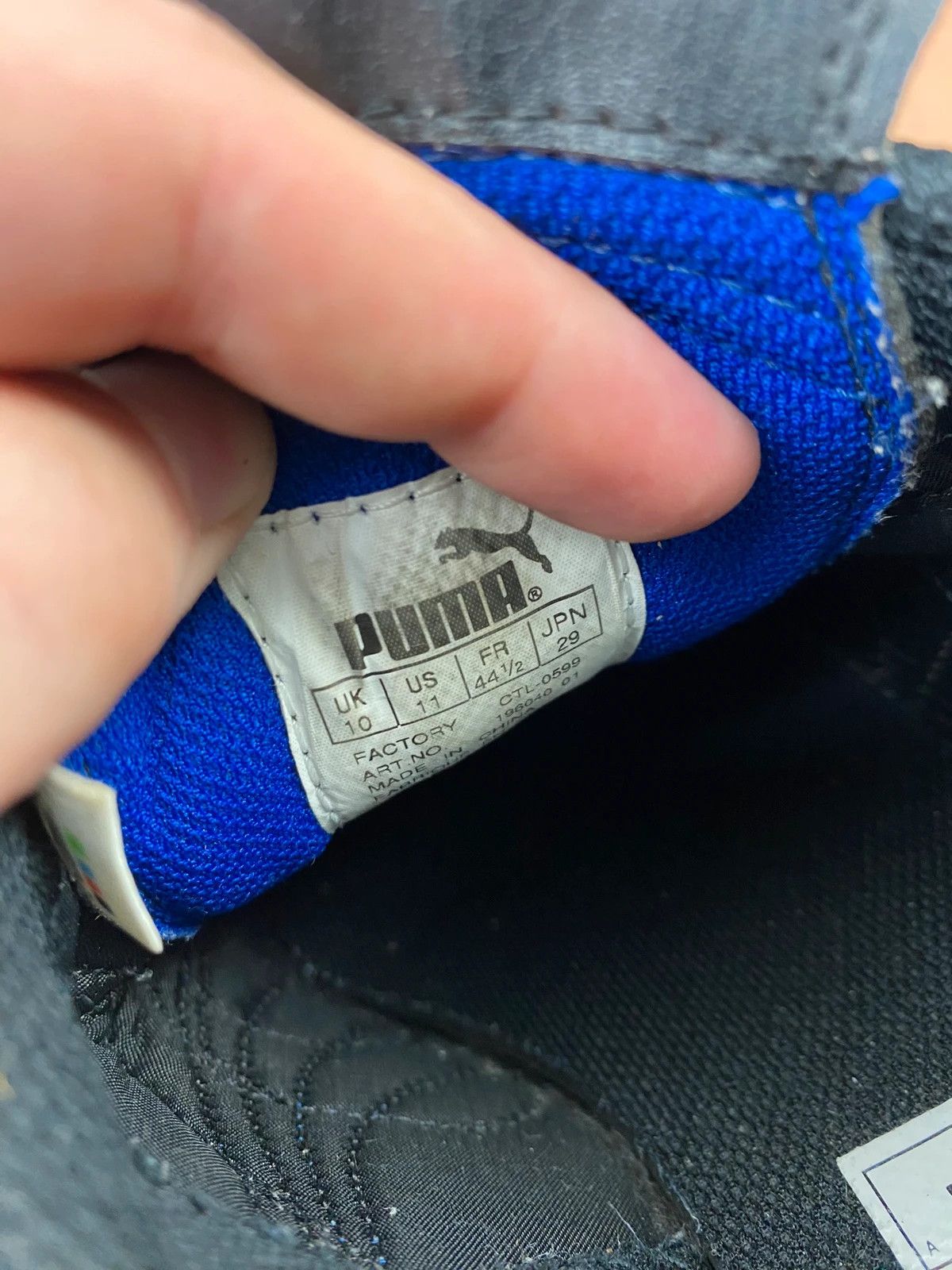 Japanese Brand × Puma puma soccer shoes sport vintage retro turf football bloke Size US 11.5 / EU 44-45 - 10 Thumbnail