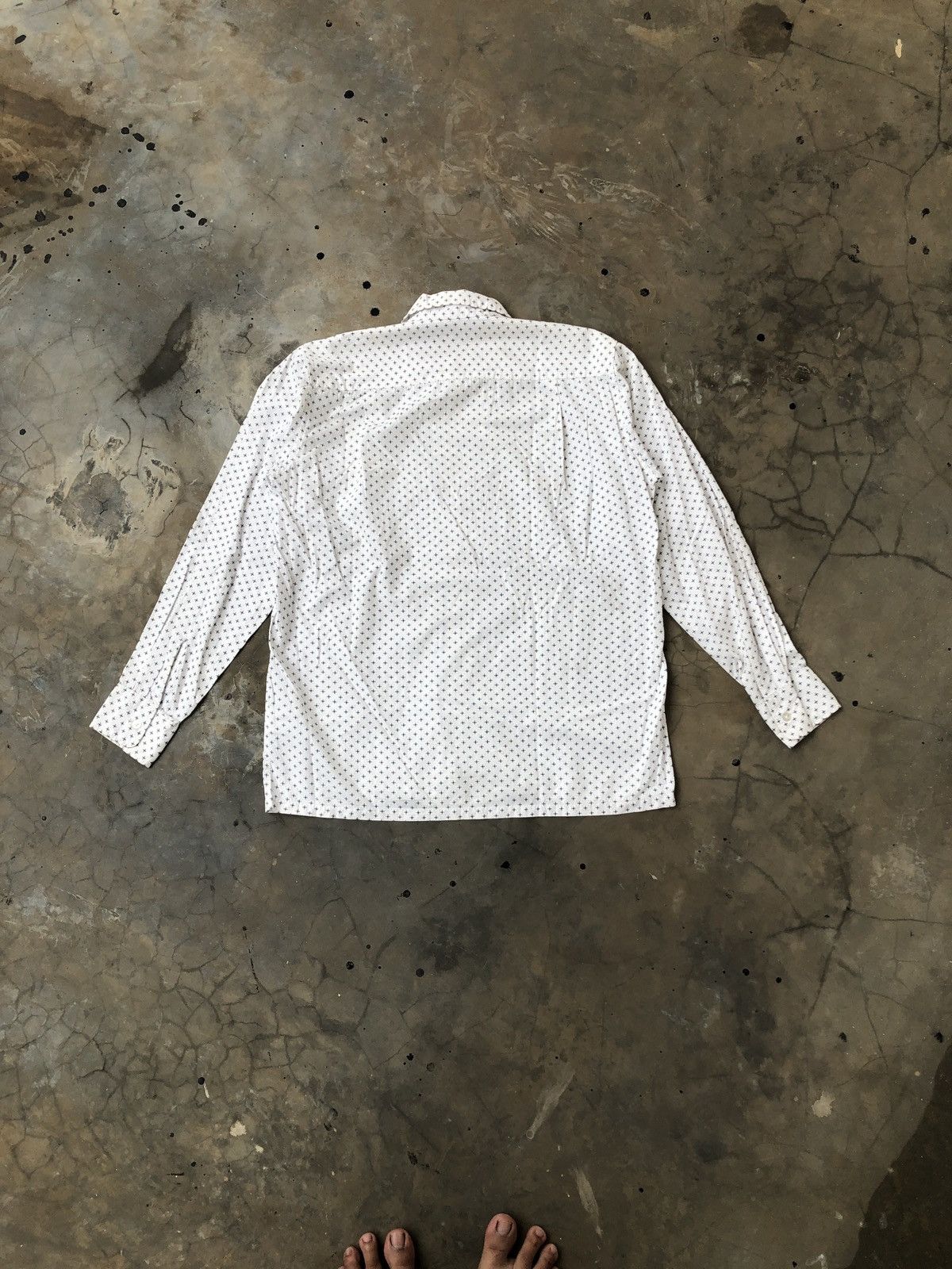 Beams Plus Beams Classic Shirt Pattern Printed Long Sleeve Button Up Size US S / EU 44-46 / 1 - 6 Thumbnail