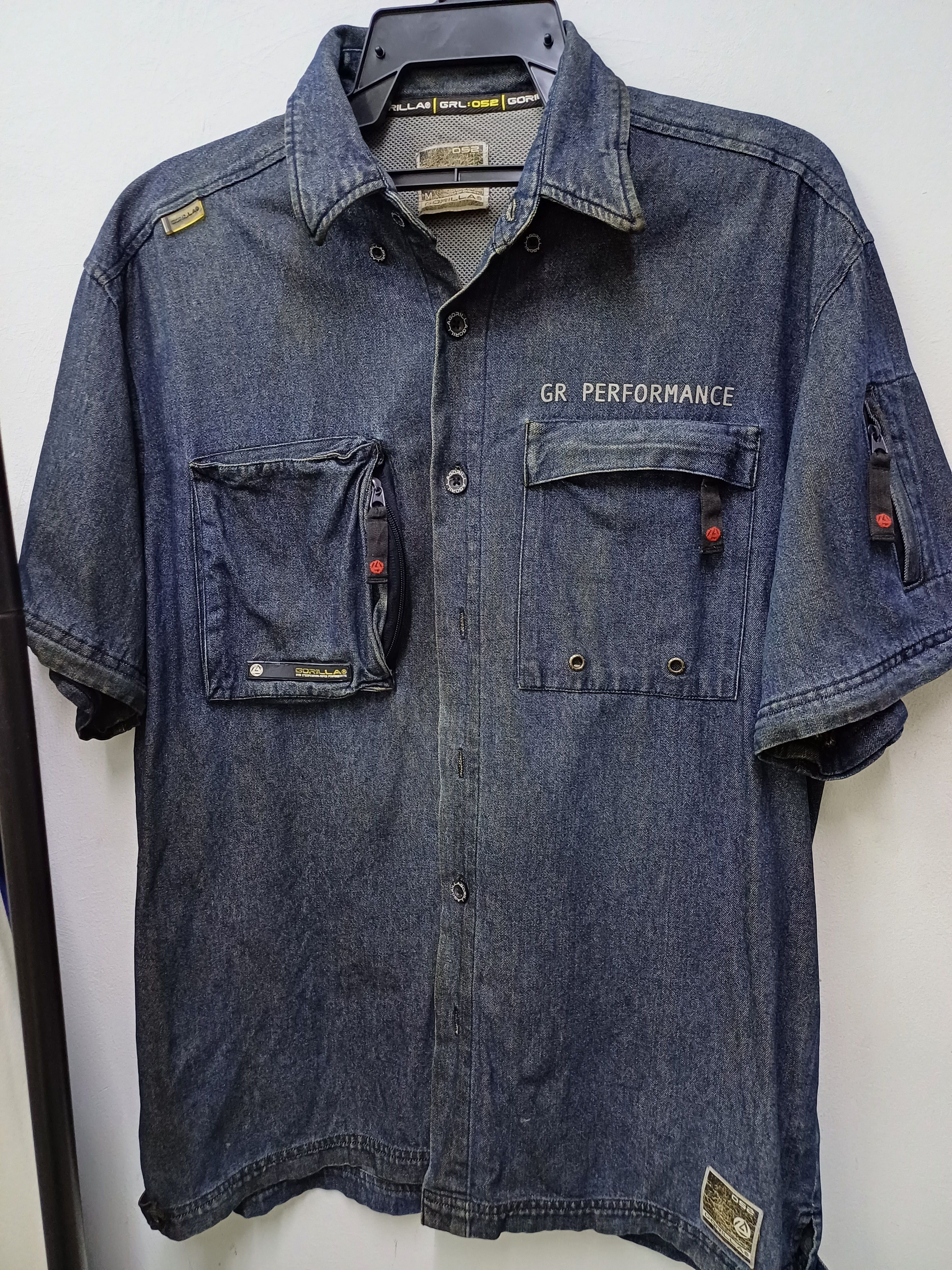Vintage t-shirt denim Size US M / EU 48-50 / 2 - 1 Thumbnail