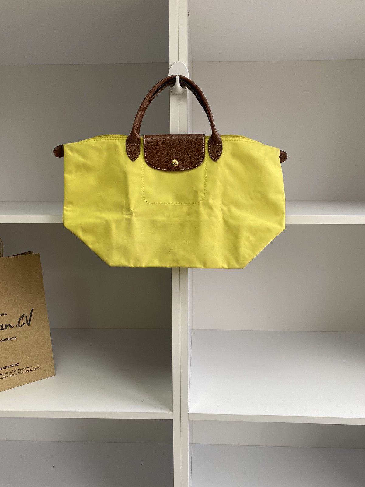 Longchamp × Vintage Vintage Longchamp women’s yellow Bag Size ONE SIZE - 1 Thumbnail