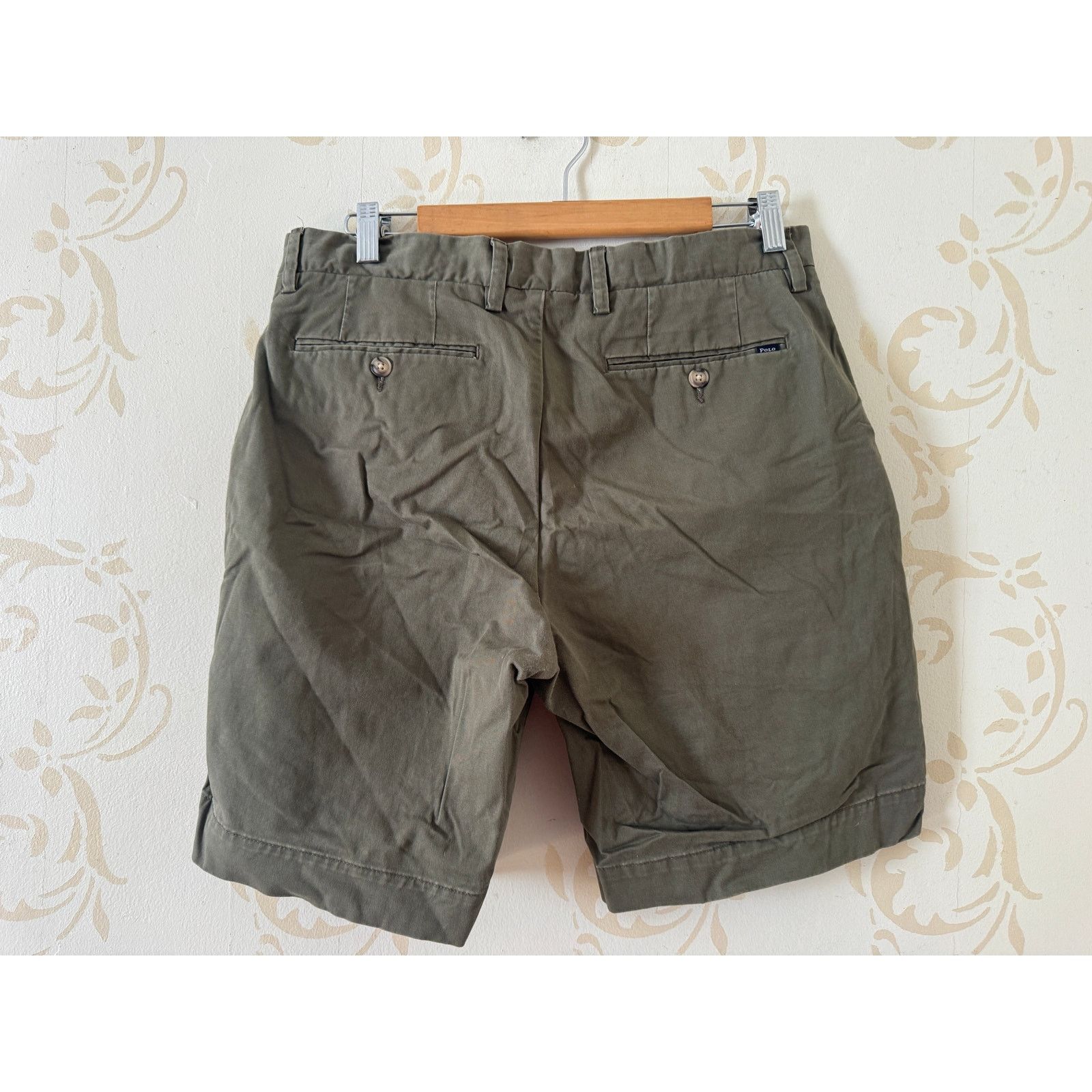 Polo Ralph Lauren Polo Ralph Lauren Olive Green Shorts - 31"" x 8.5" Size US 31 - 3 Thumbnail