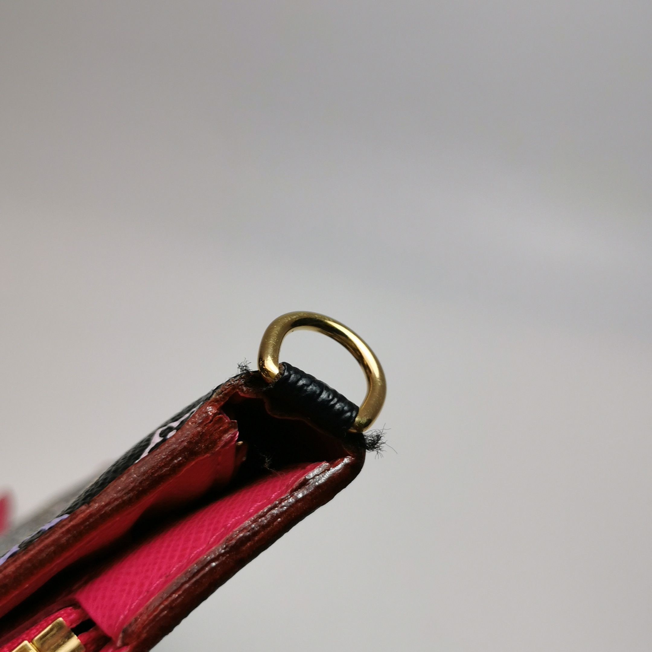 Louis Vuitton Louis Vuitton (LV) Insolite black tricolor zipper clutch -y Size ONE SIZE - 4 Thumbnail