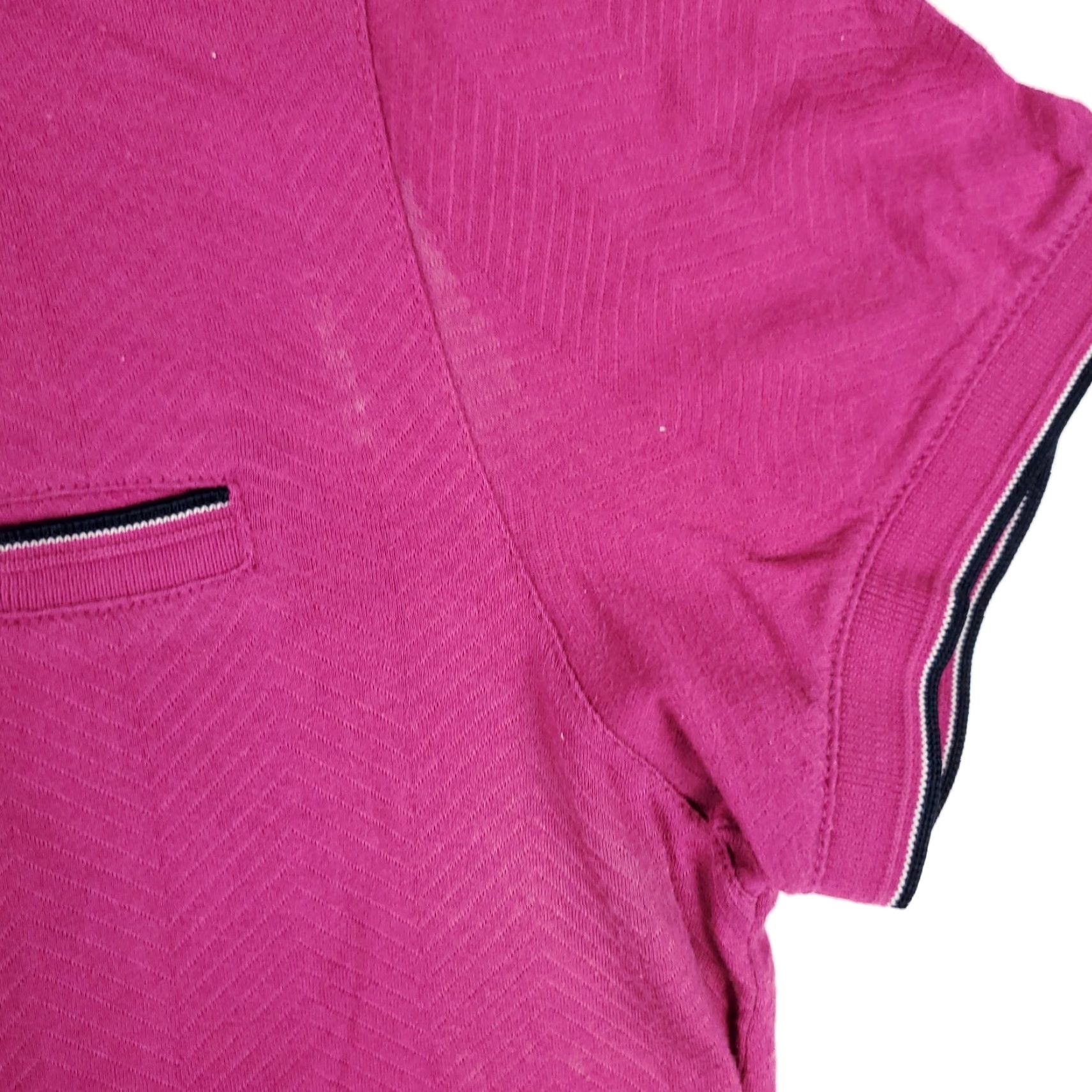 Ted Baker TED BAKER Pink Short Sleeve Polo Shirt Size 3 Mens Preppy Golf Rugby Stained Size US S / EU 44-46 / 1 - 5 Thumbnail