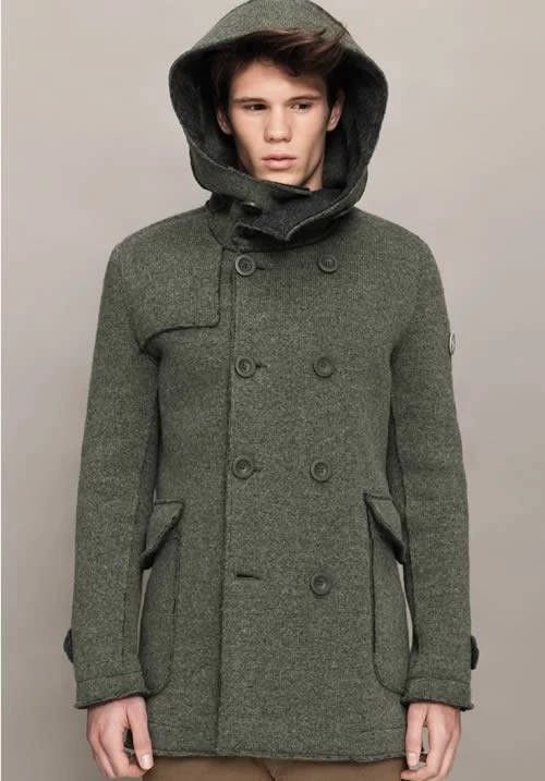 K-Swiss × Seditionaries Italian Double Breasted Swiss Chriss Wool Coat Burberry Styl Size US M / EU 48-50 / 2 - 3 Thumbnail