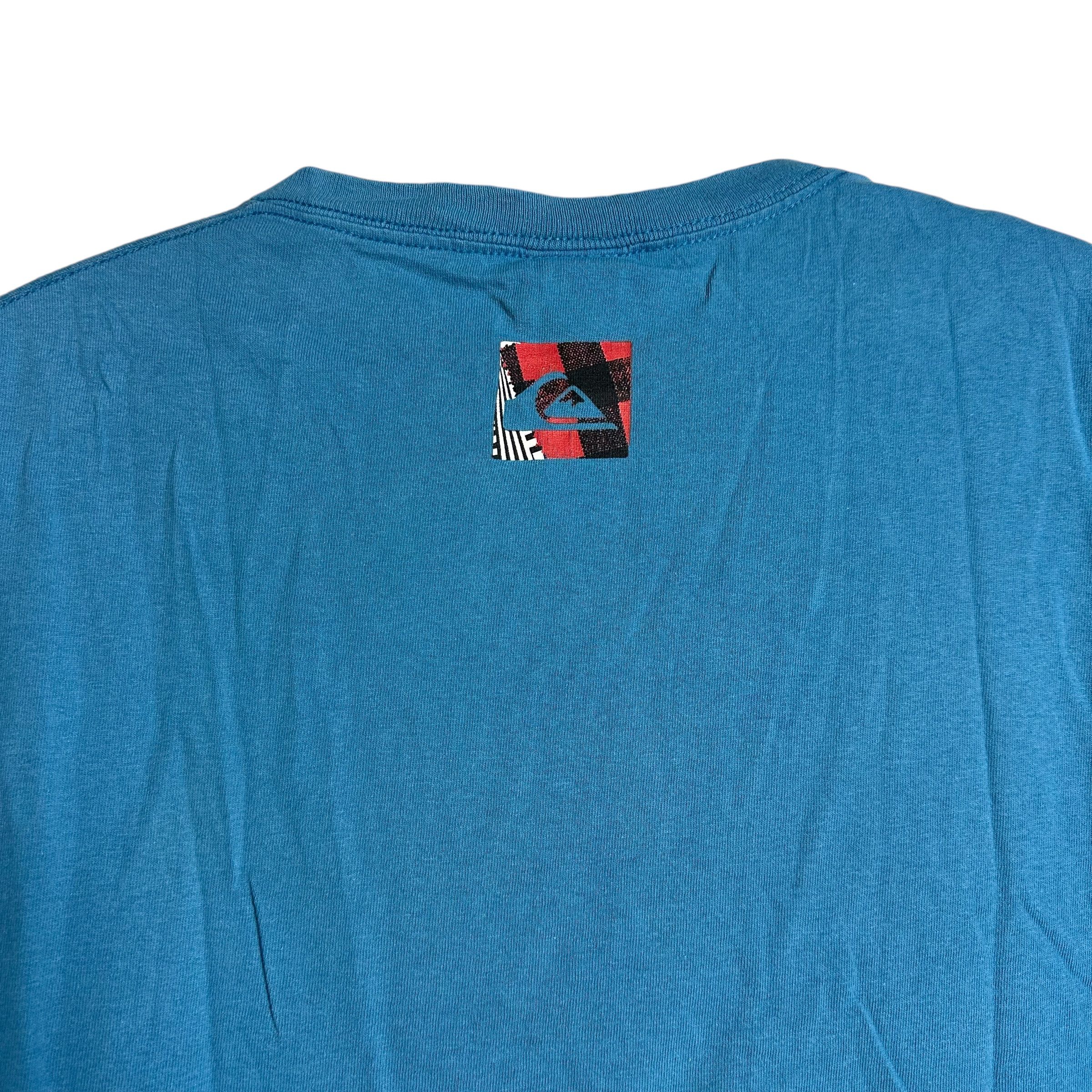 Quiksilver 🔥RARE🔥Vintage Quicksilver Streetwear Spell Out T-shirt Size US XL / EU 56 / 4 - 4 Thumbnail