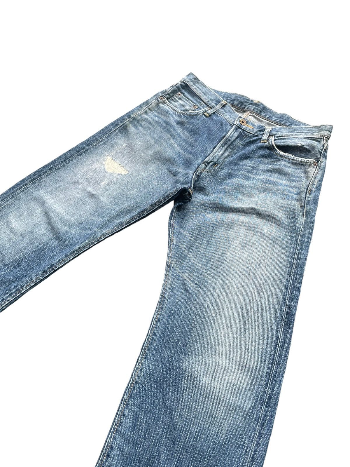 Edwin Vintage Edwin Selvedge Distresed Denim Size US 32 / EU 48 - 3 Thumbnail