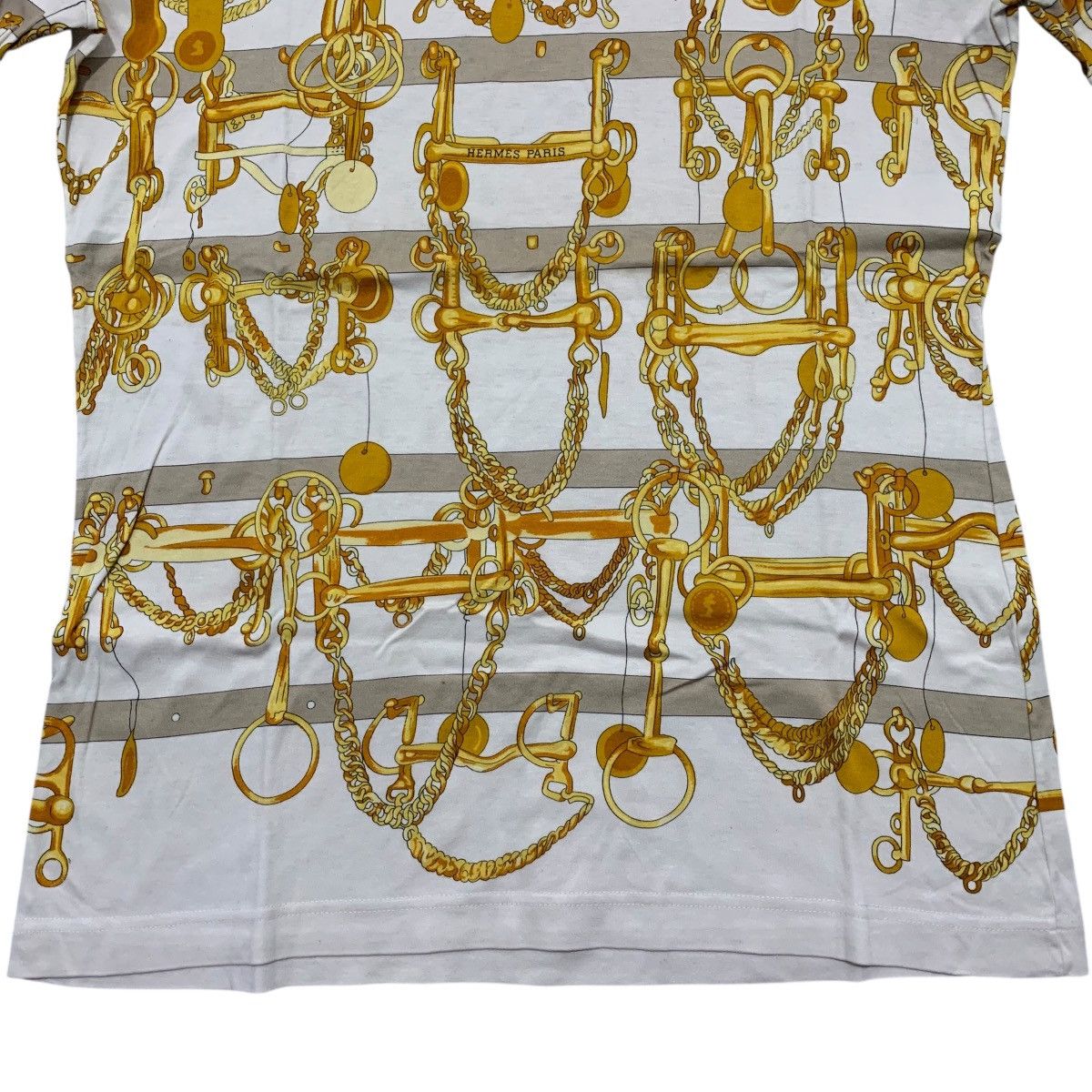 Hermes Hermes 90s Mors et Filets T-Shirt Size M / US 6-8 / IT 42-44 - 4 Thumbnail