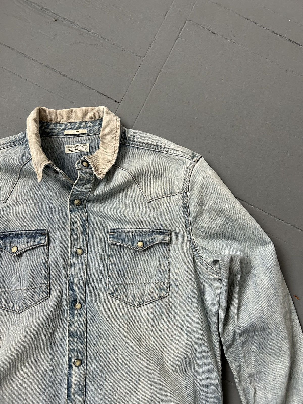 Allsaints All saints premium denim shirt Size US M / EU 48-50 / 2 - 4 Thumbnail
