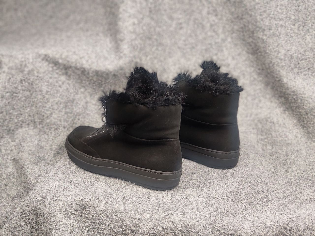 Jil Sander Jil Sander Navy Collection Suede Leather boots fur Shoes Size US 10 / IT 40 - 10 Thumbnail