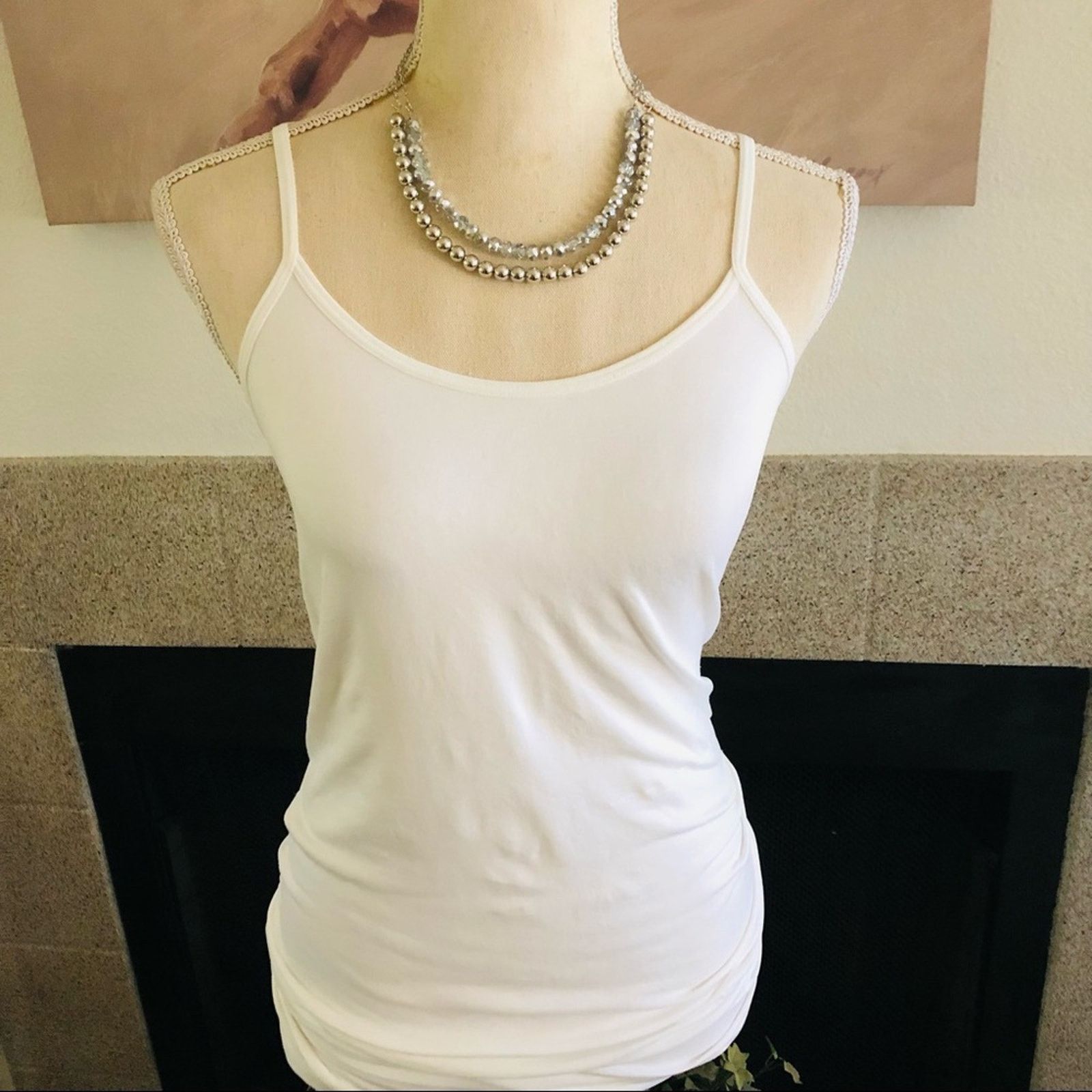 Jewelry Elegant double strand beaded chain necklace Size ONE SIZE - 3 Thumbnail