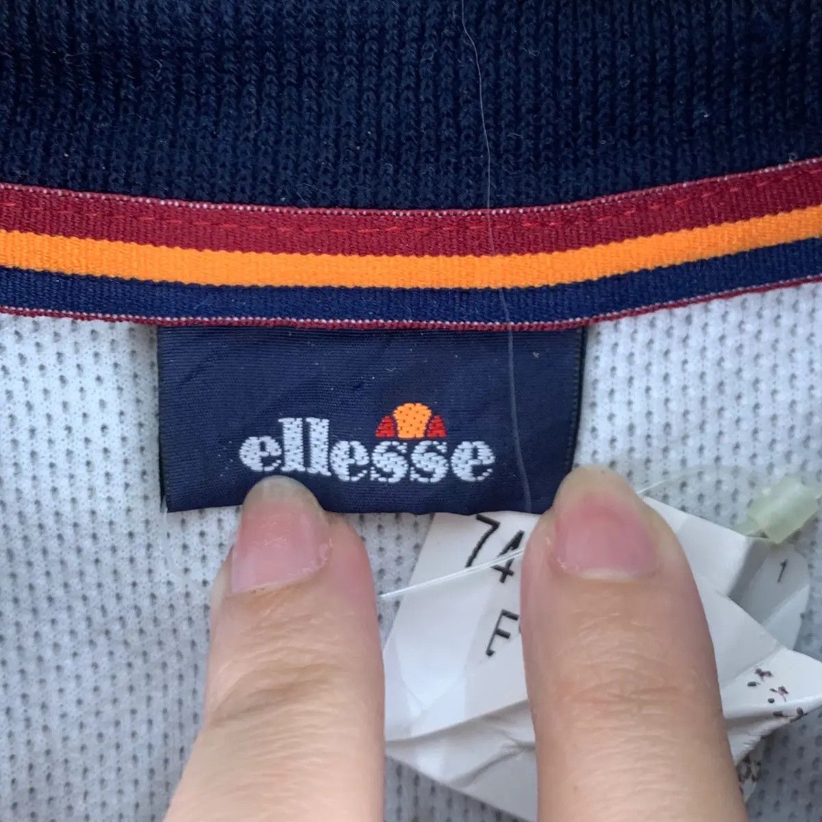 Ellesse Vintage ELLESSE PERUGIA ITALIA Center Logo Henley Sweater Size L / US 10 / IT 46 - 10 Thumbnail