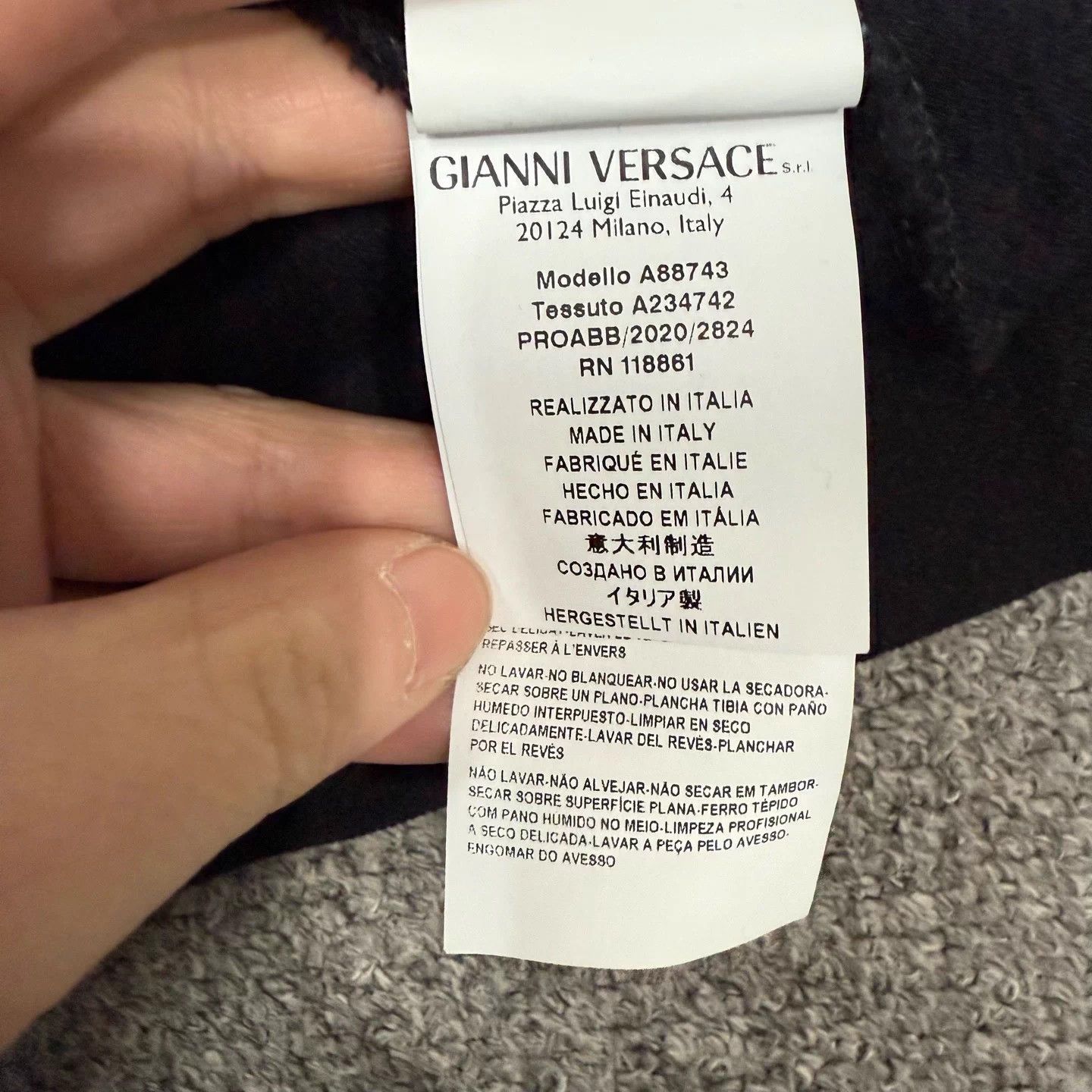 Versace Versace Greek Key velvet jacket XL 99 New Size US XL / EU 56 / 4 - 4 Thumbnail