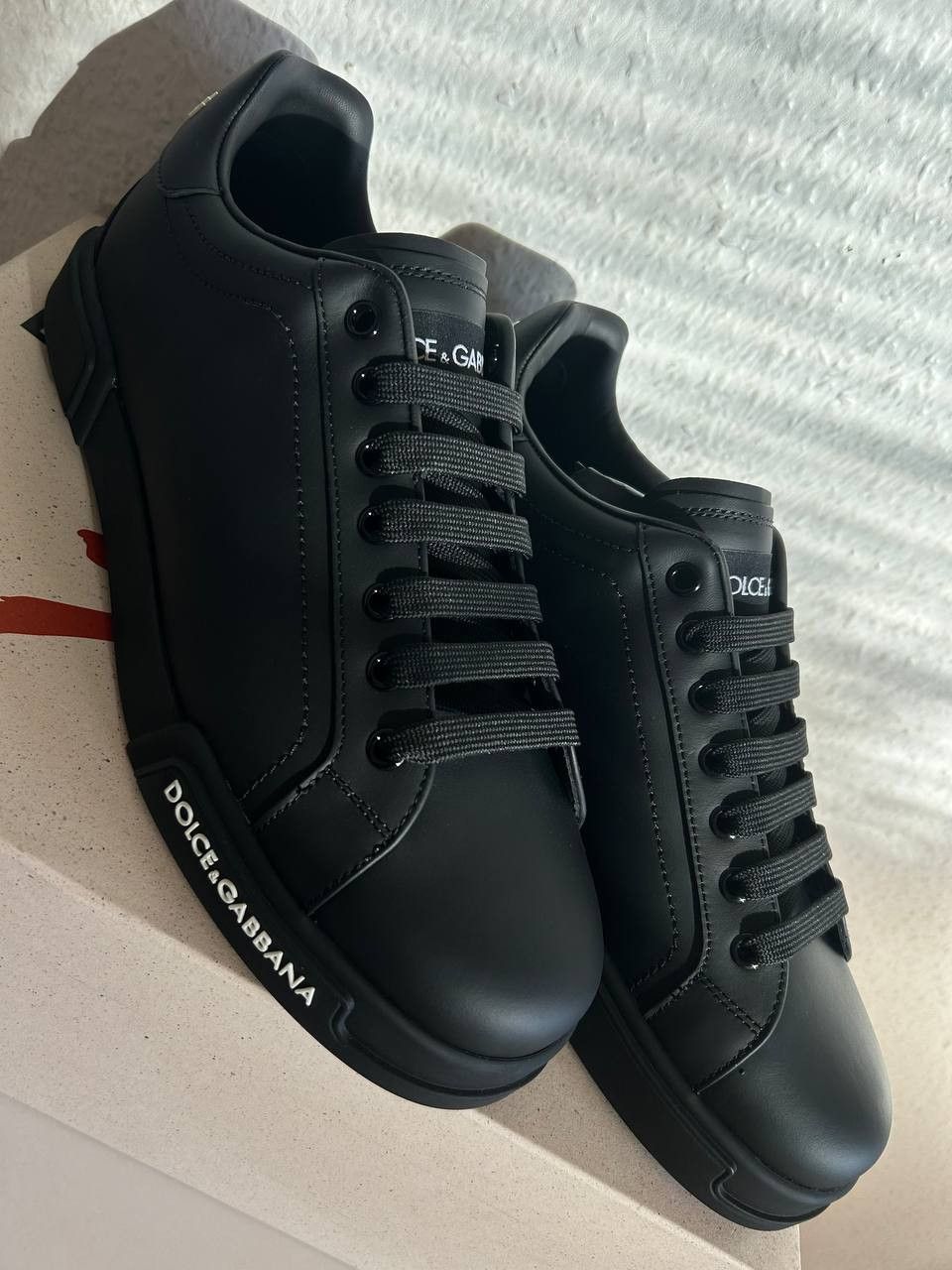Dolce & Gabbana Dolce & Gabbana logo-patch low-top sneakers Size US 9 / EU 42 - 2 Thumbnail