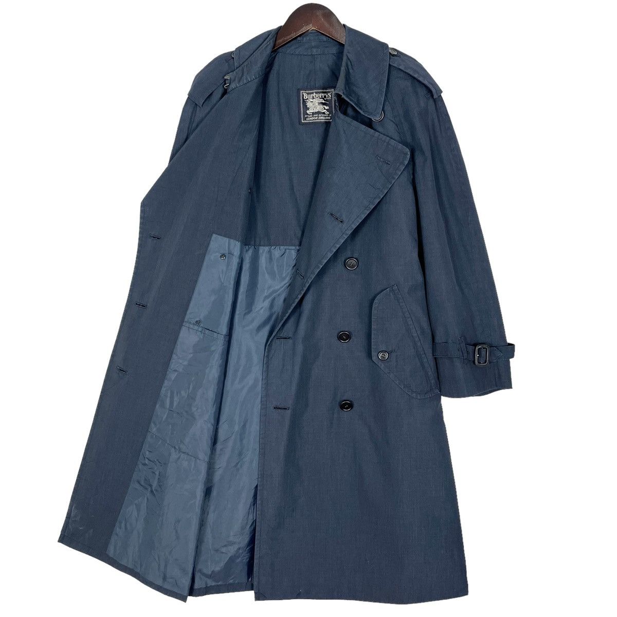 Burberry × Burberry Prorsum × Vintage Vintage 90’s Burberrys Nylon Trench Coat Size US M / EU 48-50 / 2 - 9 Thumbnail