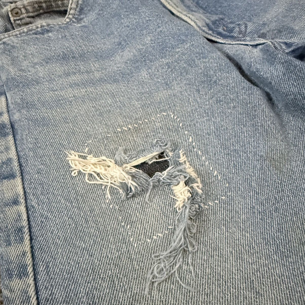 Levi's Vintage Clothing 🔥🇺🇸 Vintage Levi’s 505-0217 Orange Tab Stone Wash Denim Size US 31 - 6 Thumbnail