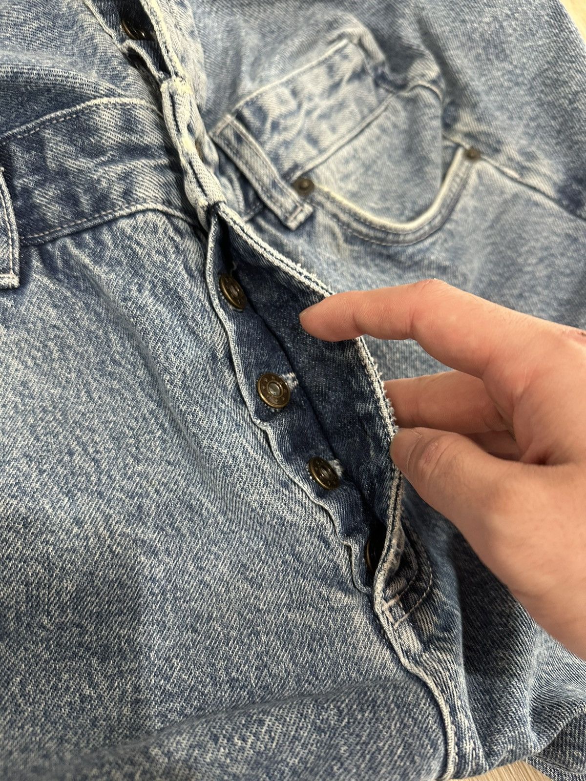 Y/Project Y/Project Pop Up Double Denim Shorts Size US 32 / EU 48 - 5 Thumbnail