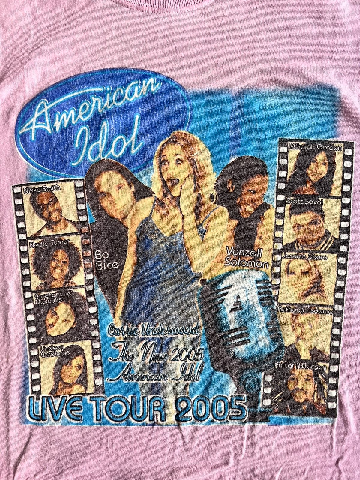 Vintage American Idol Tee & Homeland Security Tee Size US M / EU 48-50 / 2 - 6 Thumbnail