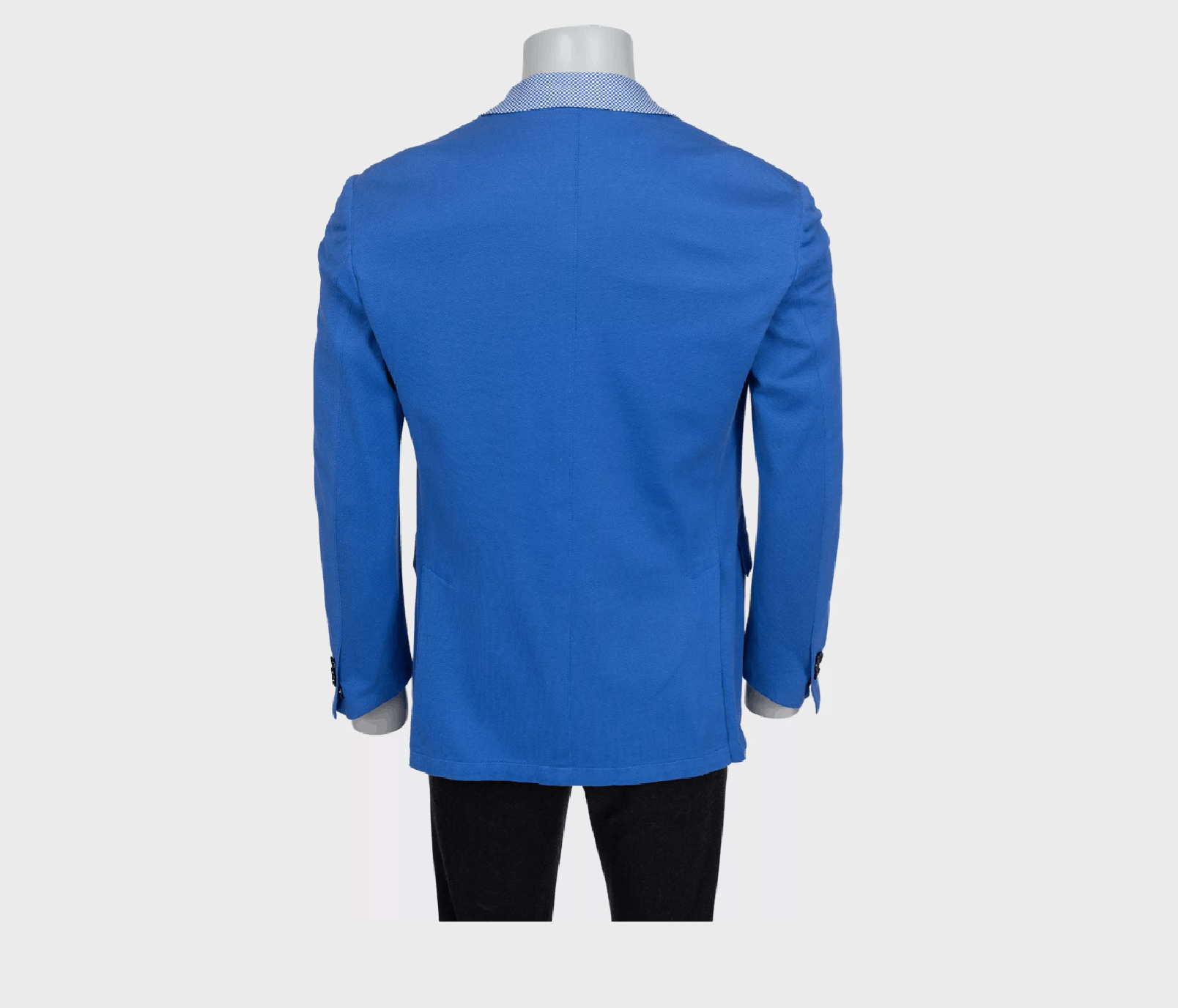 Zilli Zilli Blue Cotton Blazer EU54 XXL Size 54R - 3 Thumbnail