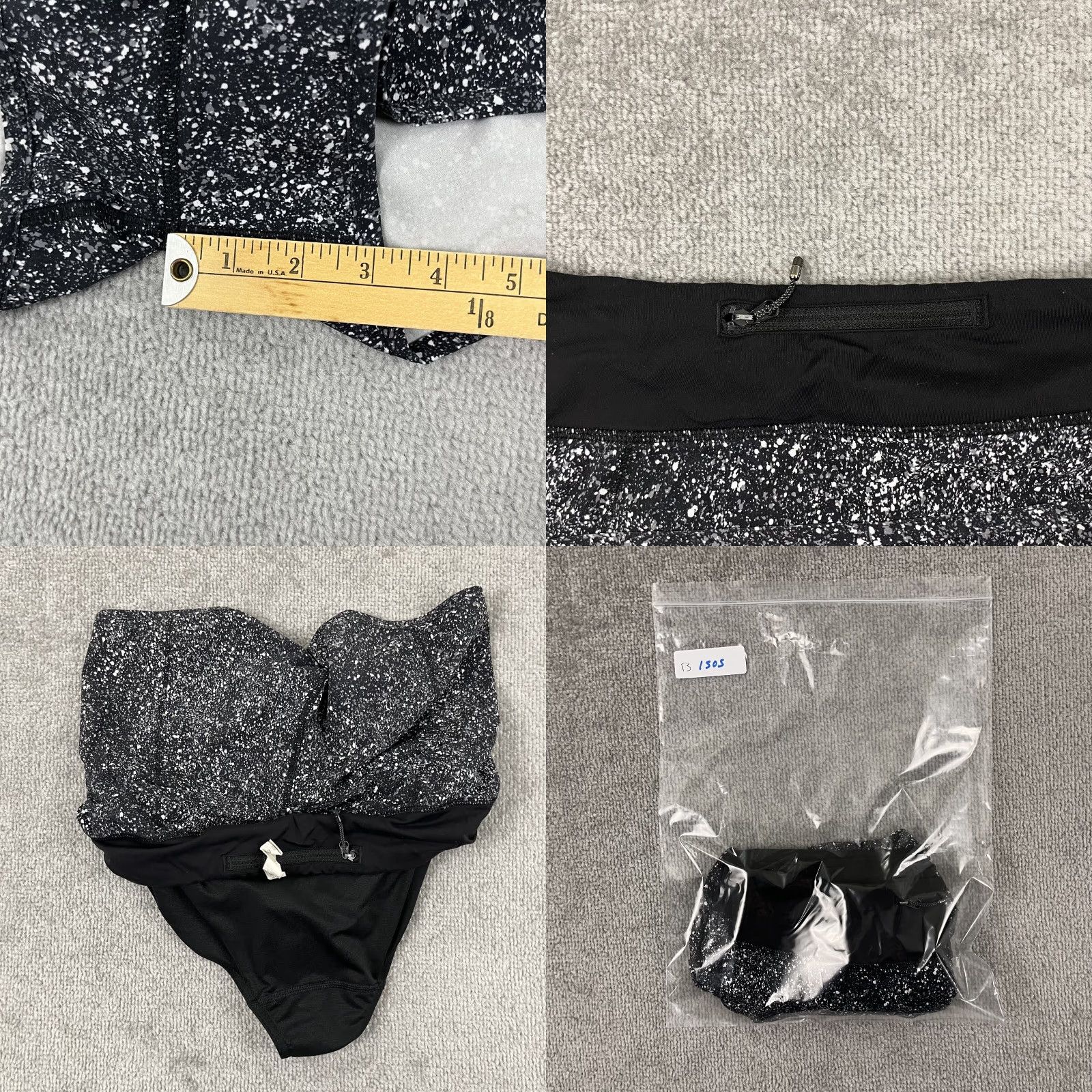 Lululemon Lululemon Speed Shorts Womens 6 / 3" Splatter Galaxy Black White Lined Running Size 28" / US 6 / IT 42 - 8 Thumbnail