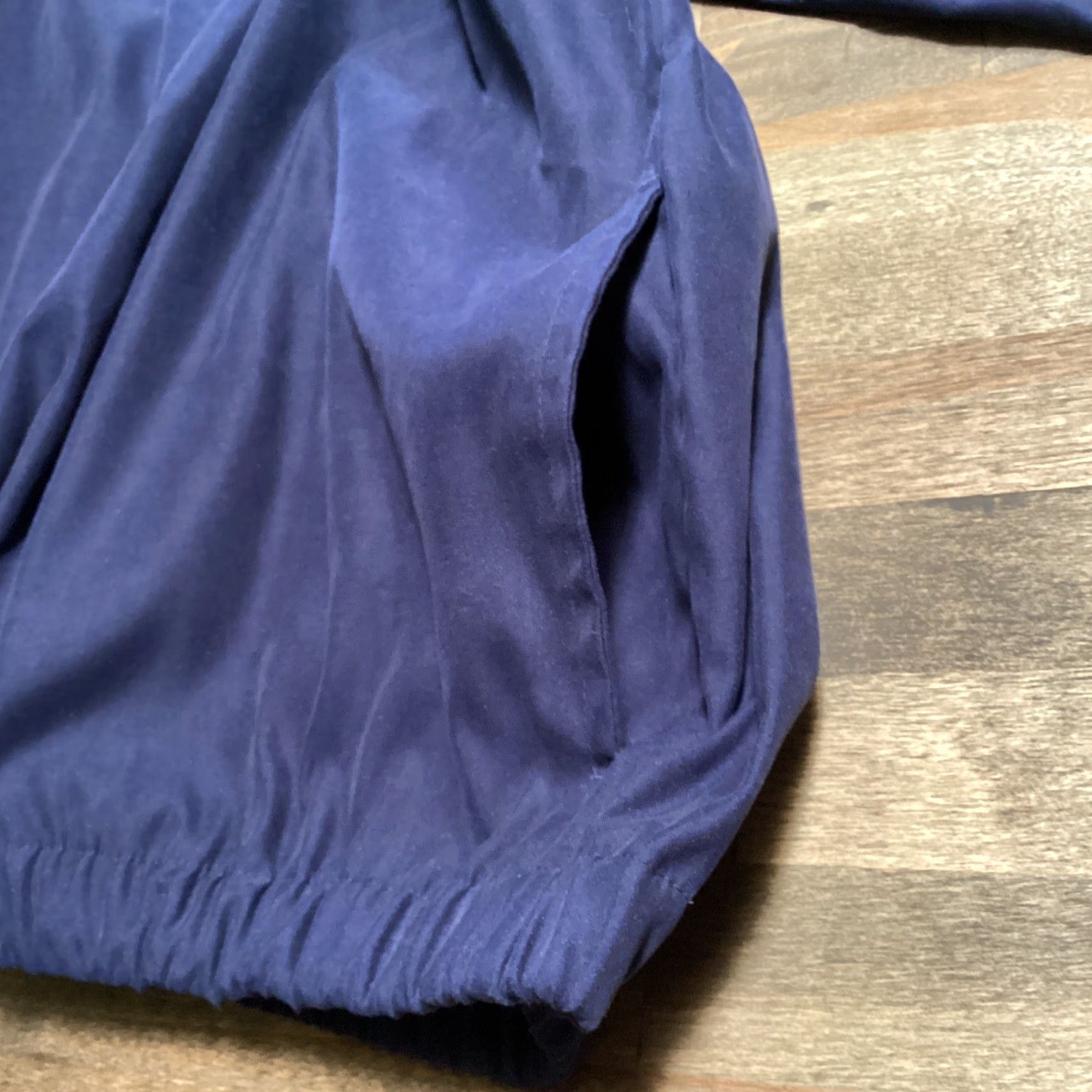 Eddie Bauer Eddie Bauer Golf Jacket Women Small Navy Blue Lightweight 1/4 Zip Pullover Size S / US 4 / IT 40 - 5 Thumbnail