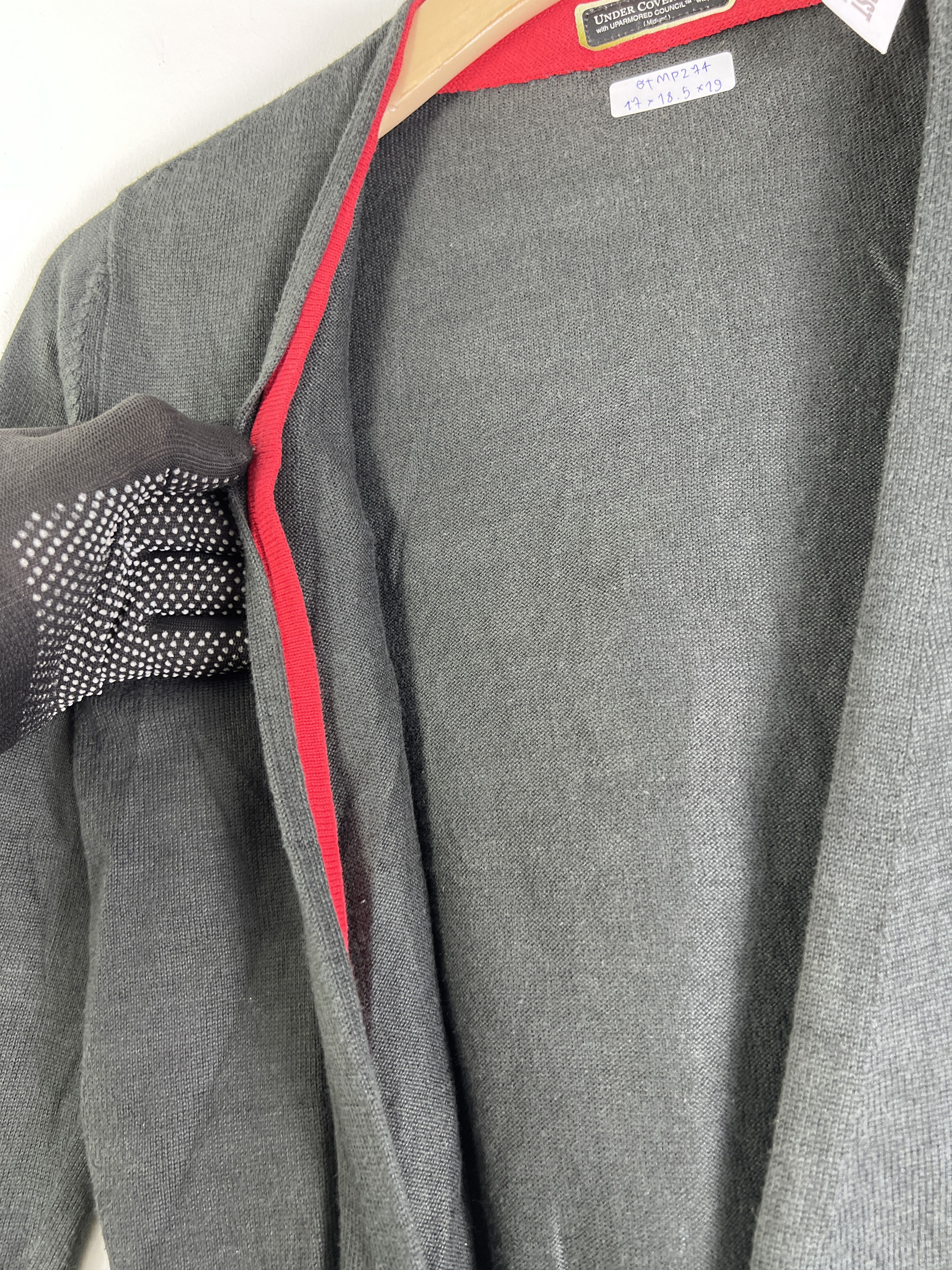 Undercover × Wtaps Under Cover2000 x WTAPS Knit Tie Cardigan (M) GTMP274 Size M / US 6-8 / IT 42-44 - 5 Thumbnail