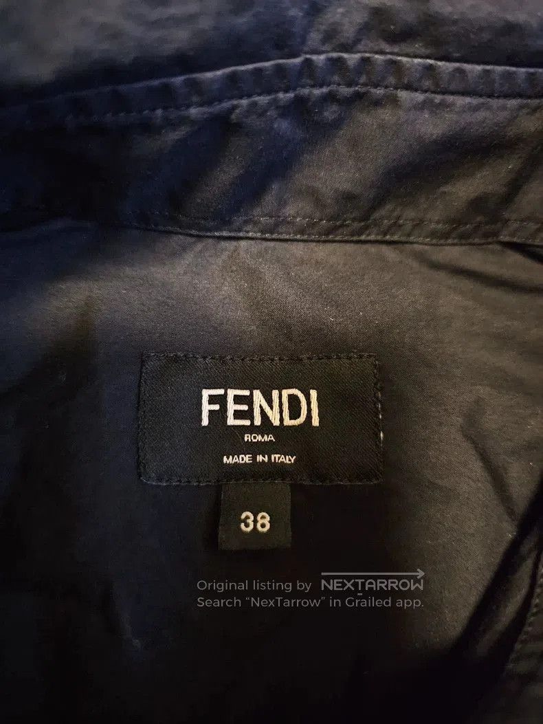 Fendi Fendi Black Long Sleeve Shirt. Size US M / EU 48-50 / 2 - 3 Thumbnail