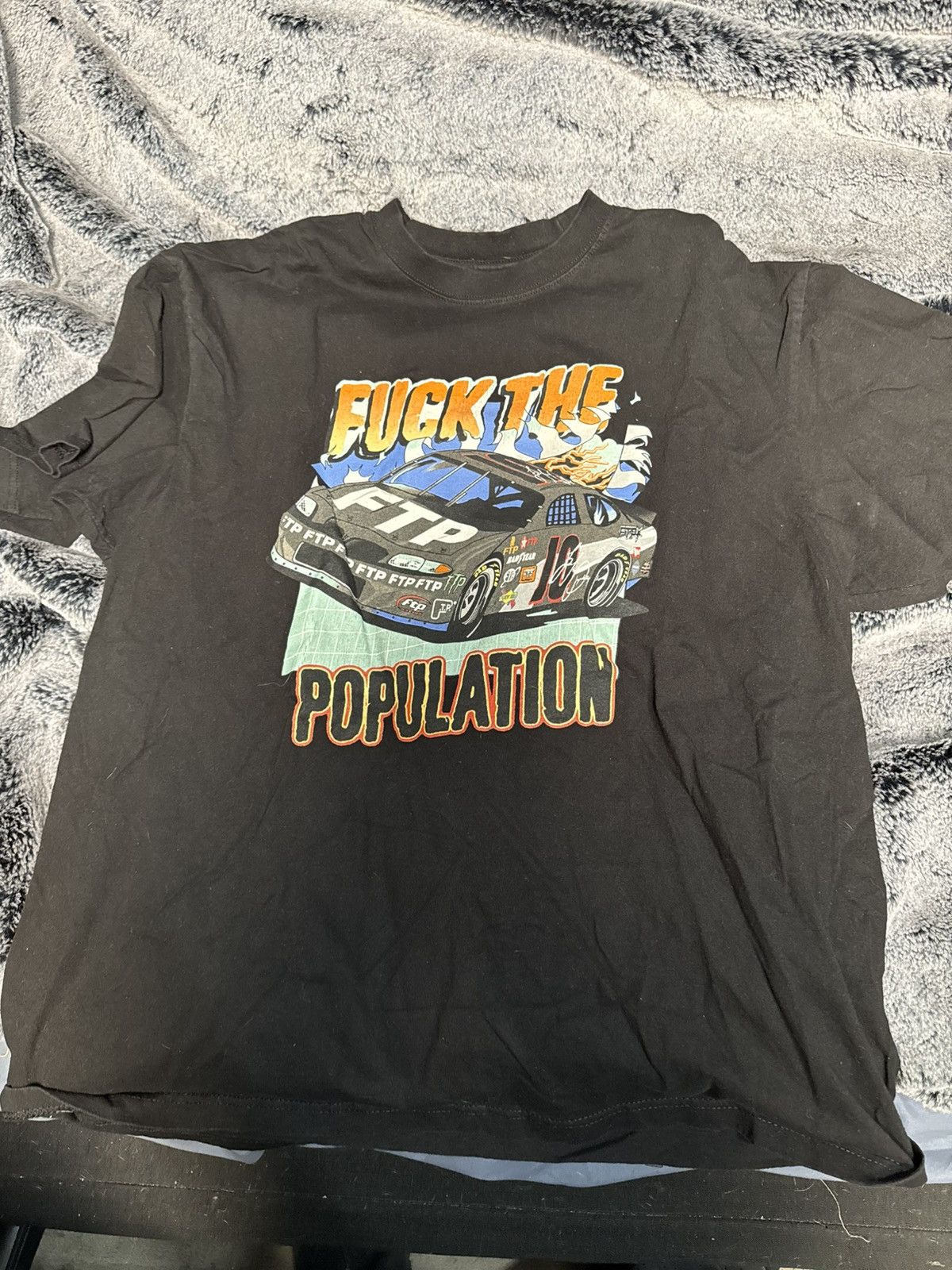 Fuck The Population Ftp car tee Size US XXL / EU 58 / 5 - 1 Preview