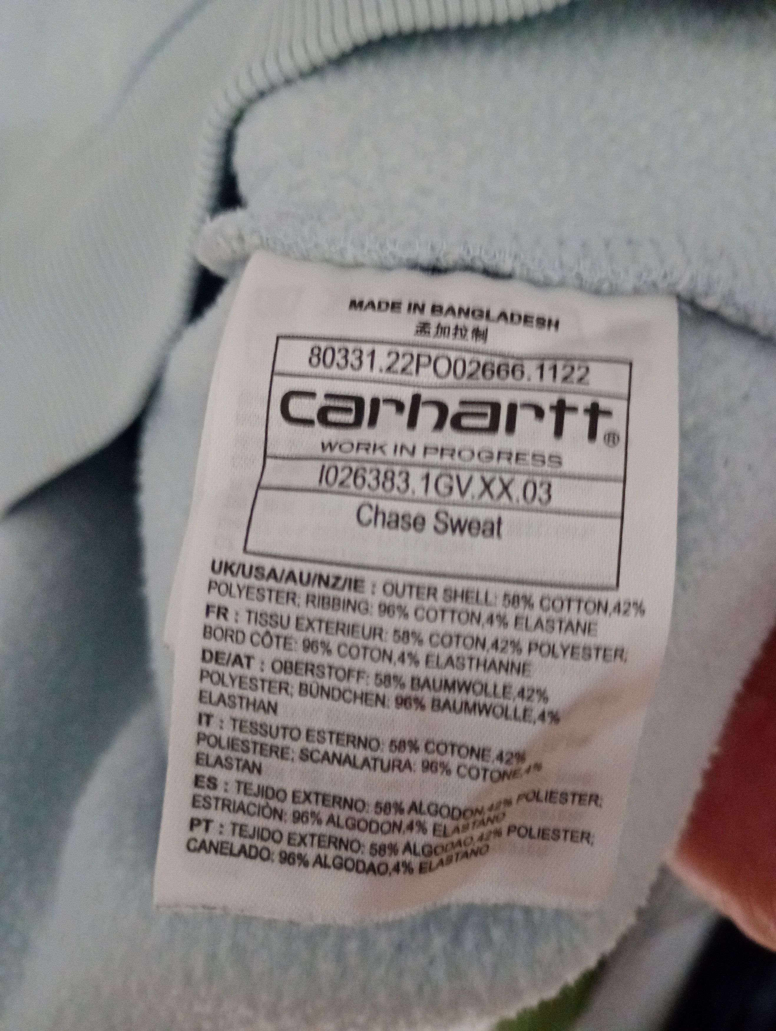 Carhartt Wip Carhartt WIP Chase Sweat Size US M / EU 48-50 / 2 - 10 Thumbnail