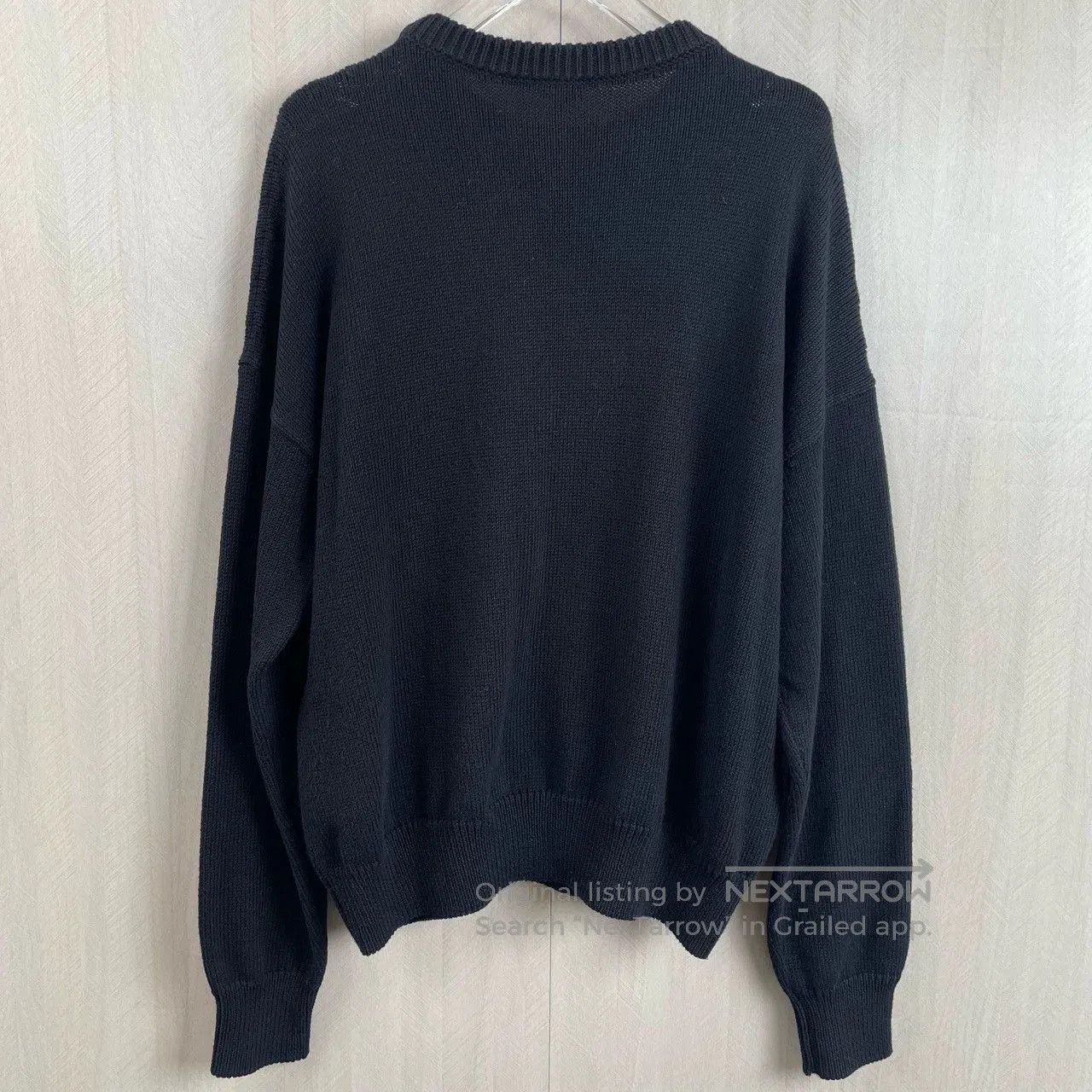Loewe Loewe Ribbon Embroidered Logo Black Sweater. Size US S / EU 44-46 / 1 - 3 Thumbnail