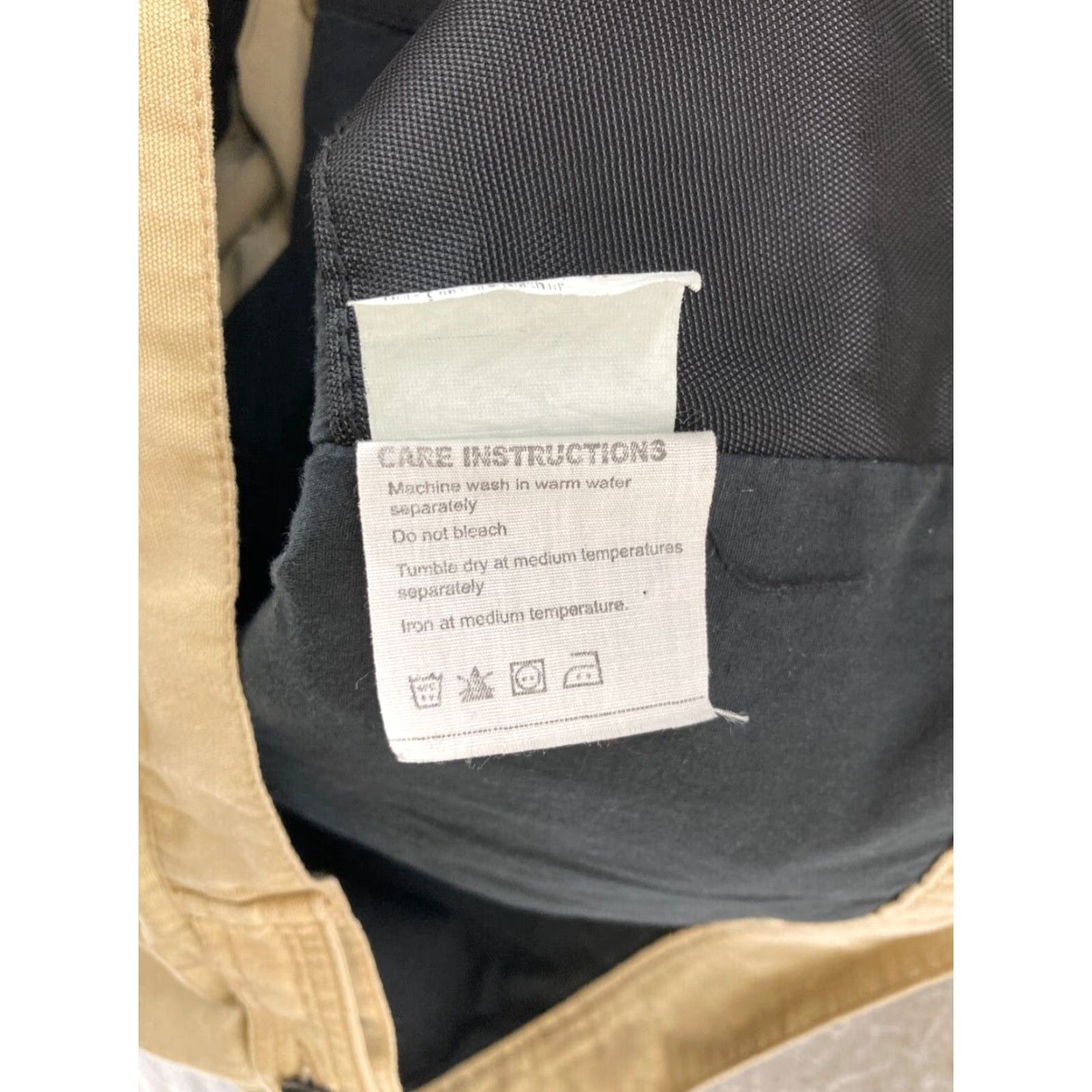 Vintage Kakadu Traders Vest Womens Large Outdoor Safri Boho Canvas Beige Sleeveless Short Jacket/Coat Size L / US 10 / IT 46 - 7 Thumbnail