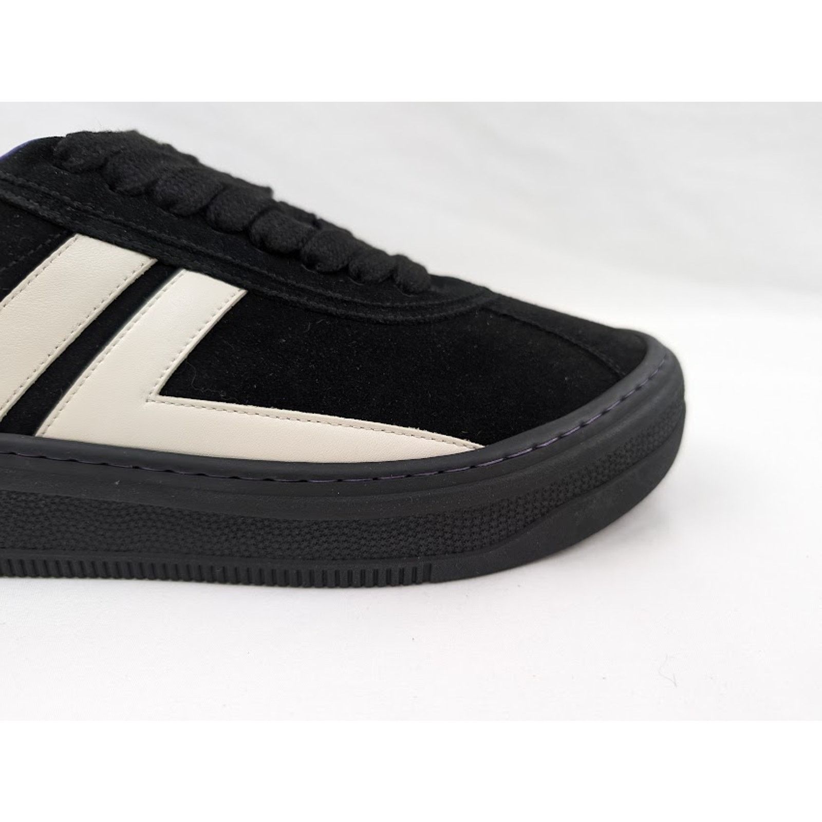 Lanvin o1rshd1 High Sole Low-Top Sneakers in Black/Off White Size US 13 / EU 46 - 2 Thumbnail