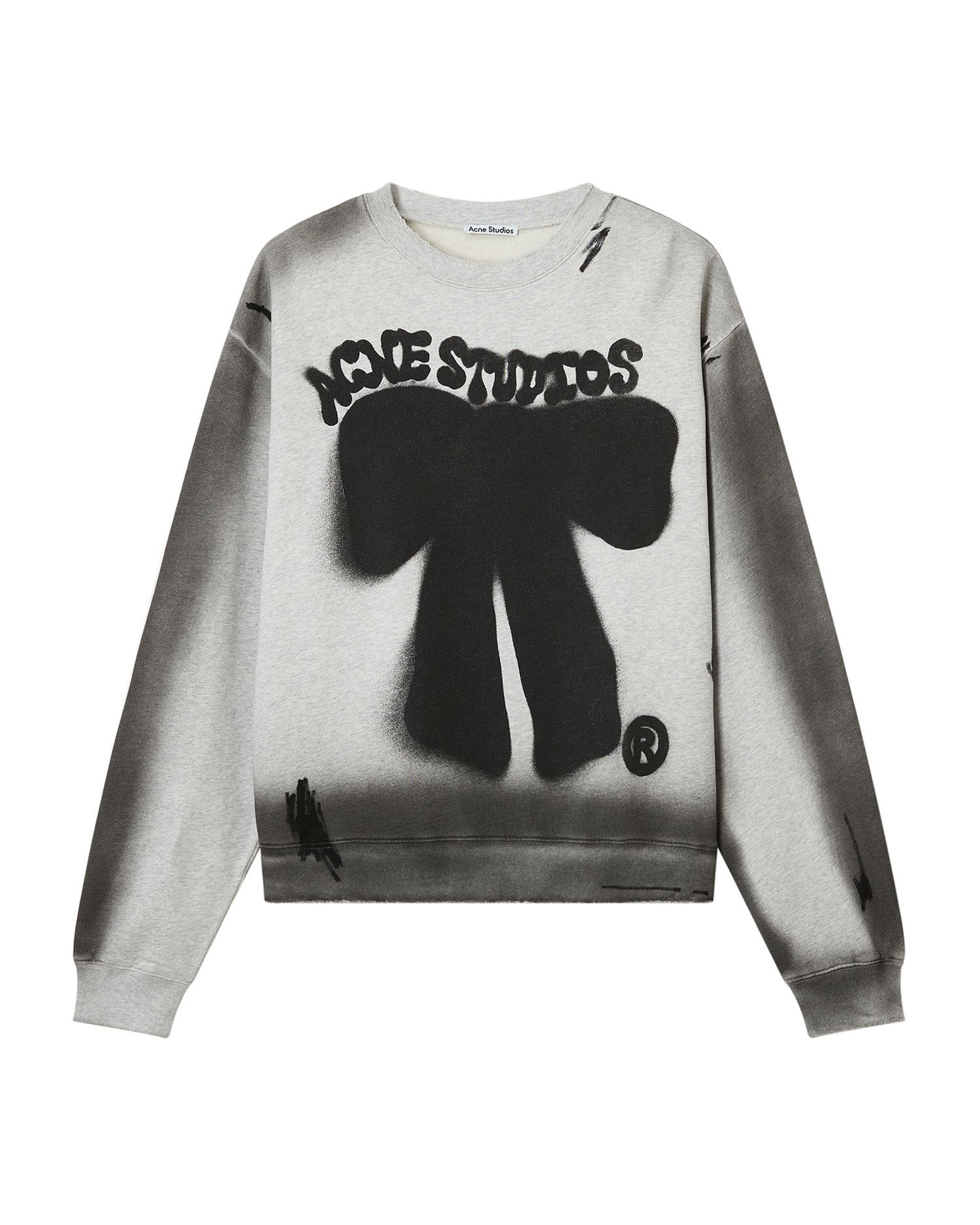 Acne Studios Acne Studios Bow Print Sweatshirt Size XS / US 0-2 / IT 36-38 - 1 Thumbnail
