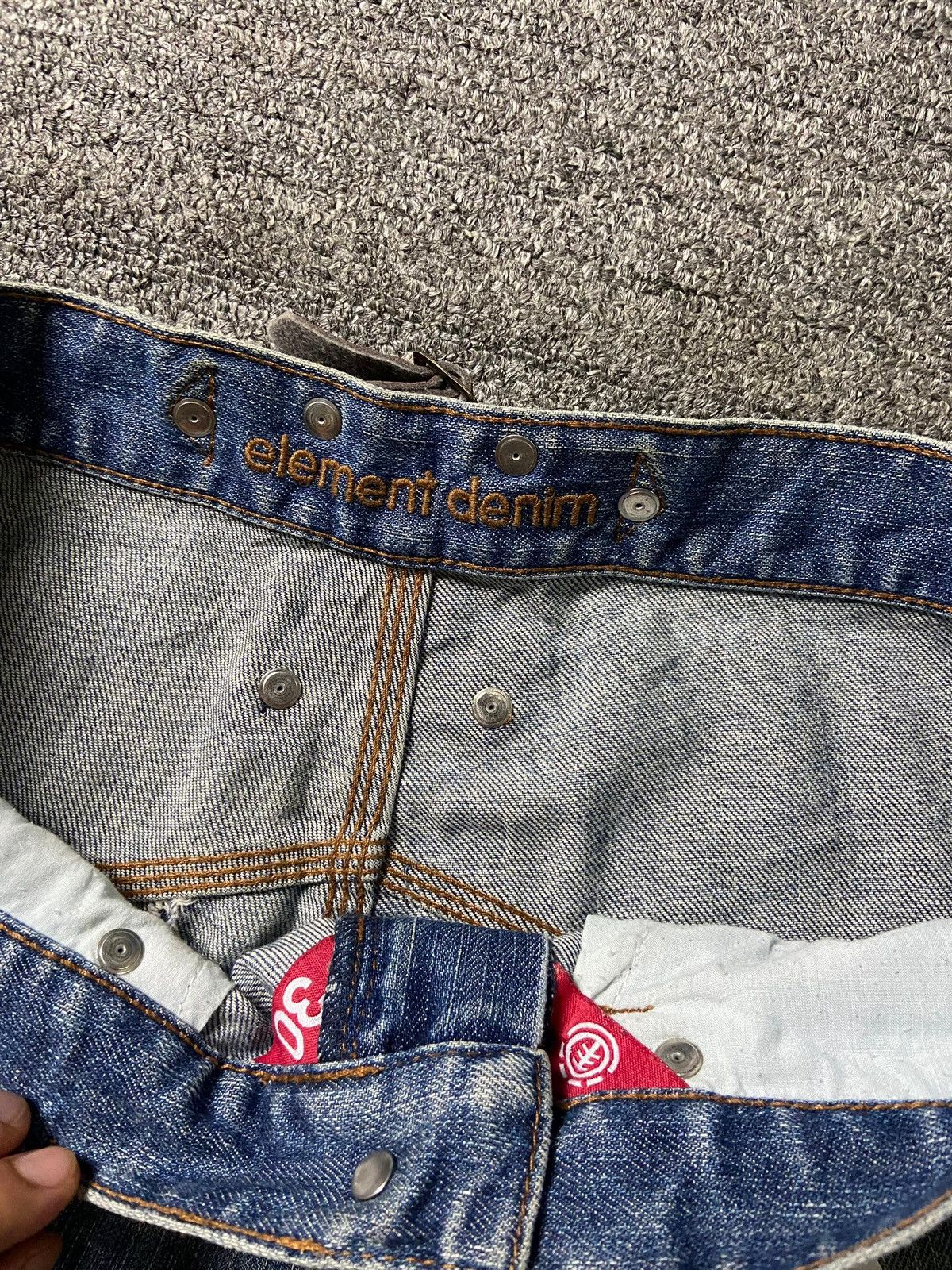 Element × Japanese Brand × Vintage Vintage ELEMENT Authentic Regular Fit Denim Jeans (132) Size US 33 - 8 Thumbnail