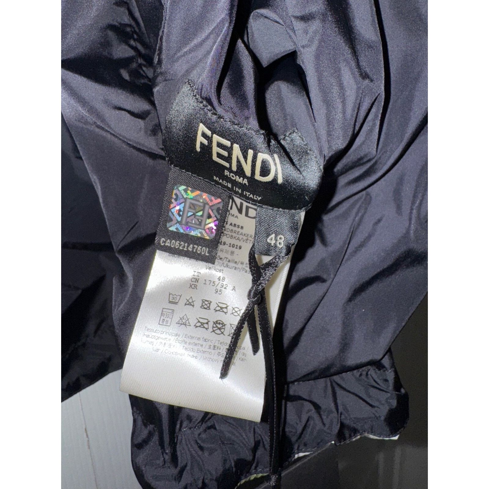 Fendi Fendi Monogram Anorak Reversible Windbreaker Jacket 48 Size US M / EU 48-50 / 2 - 12 Thumbnail