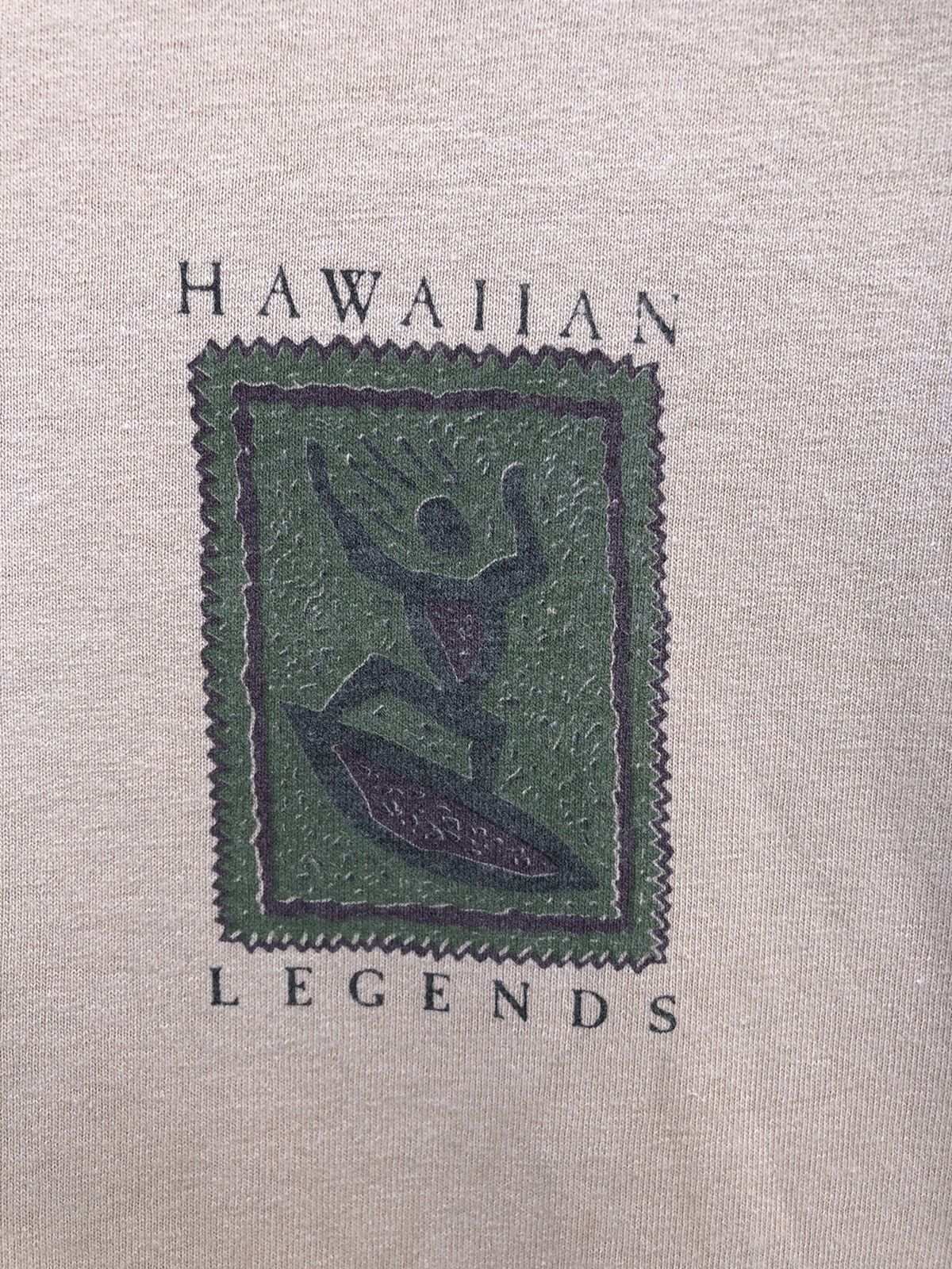 Vintage Vintage 90s Hawaiian Legends Backhit Tshirt Size US L / EU 52-54 / 3 - 12 Thumbnail