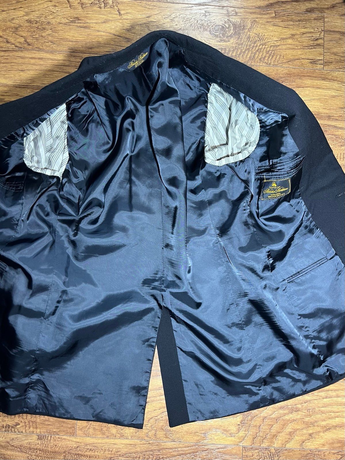 Brooks Brothers Brooks Brothers Blazer, 2 Button, Size 40 Regular Dark Navy Size 40R - 11 Thumbnail