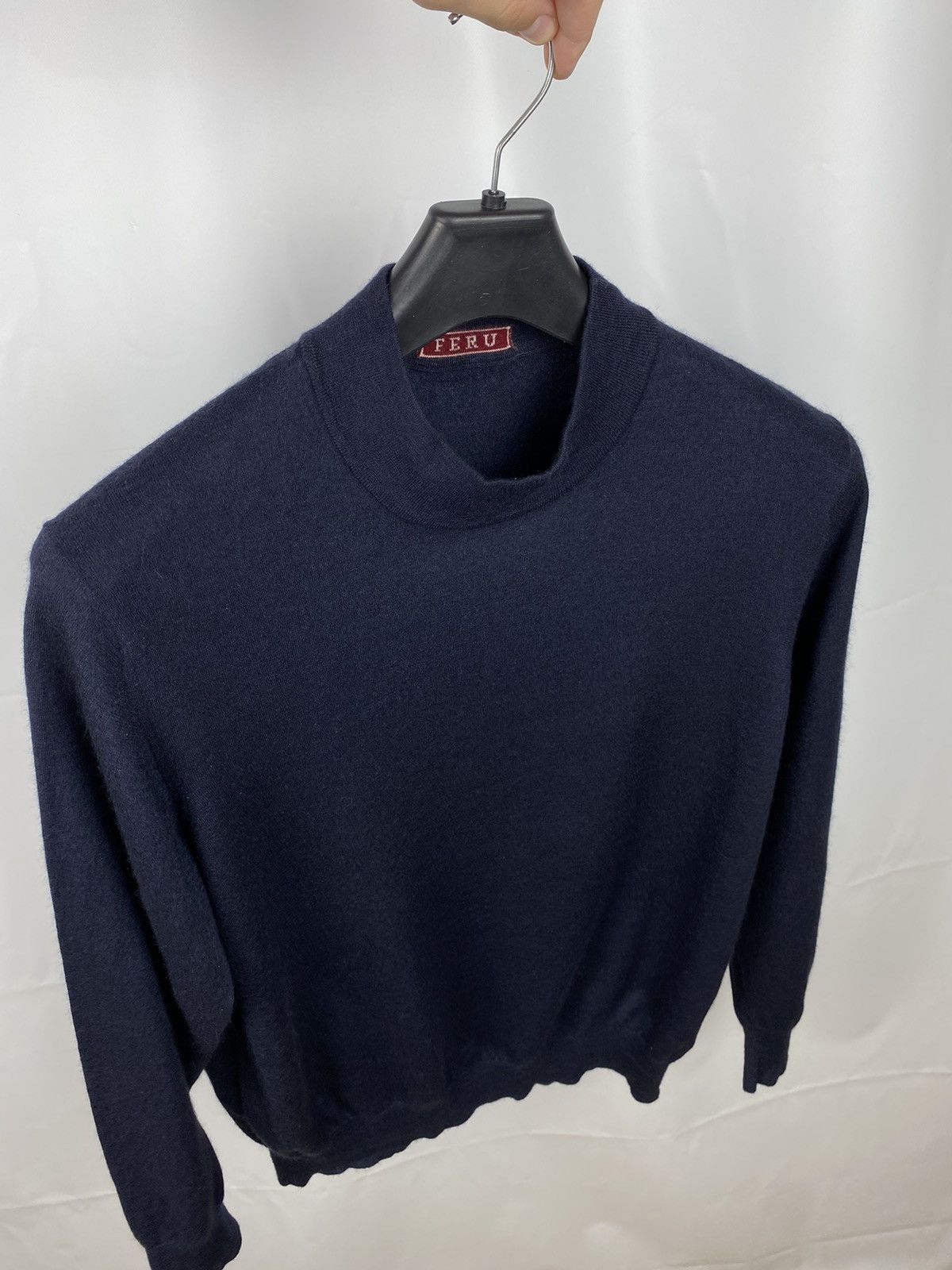 Other Feru Men Sweater Cashmere-Silk made in Italy size M Size US M / EU 48-50 / 2 - 5 Thumbnail