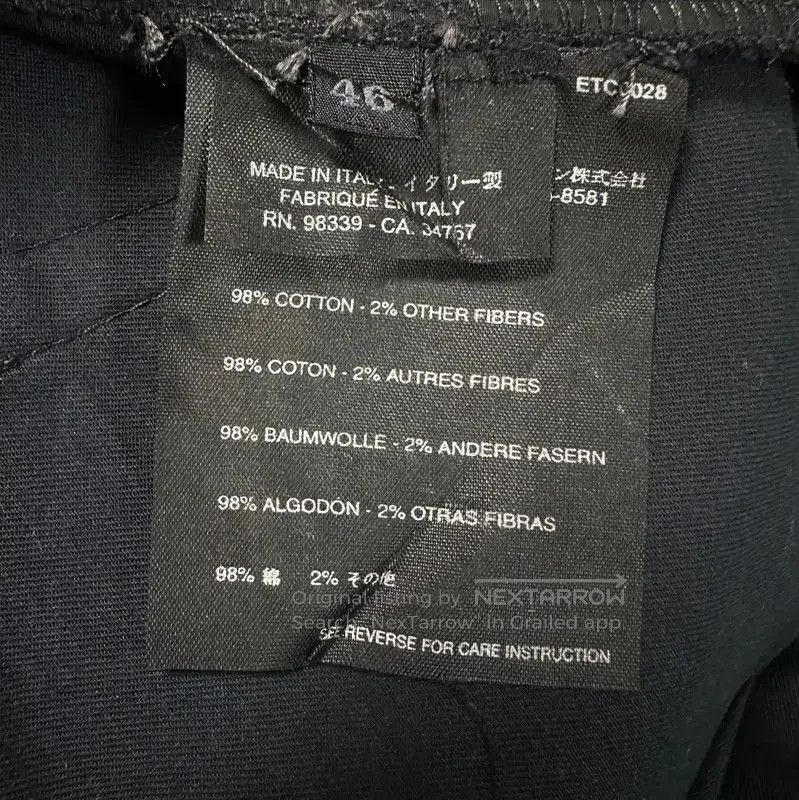 Prada Prada Men's Casual Pants in Deep Navy. Size US 34 / EU 50 - 5 Thumbnail